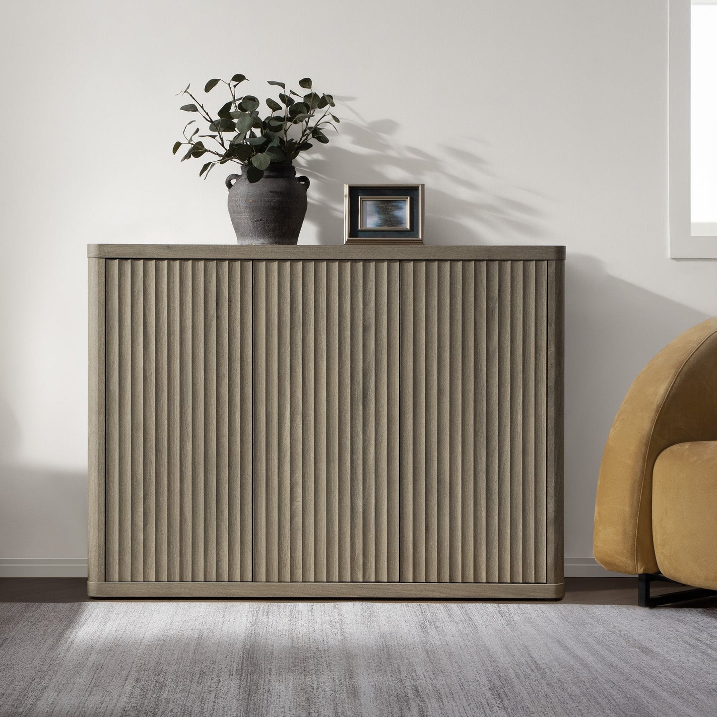 Cas TV Stand with Doors