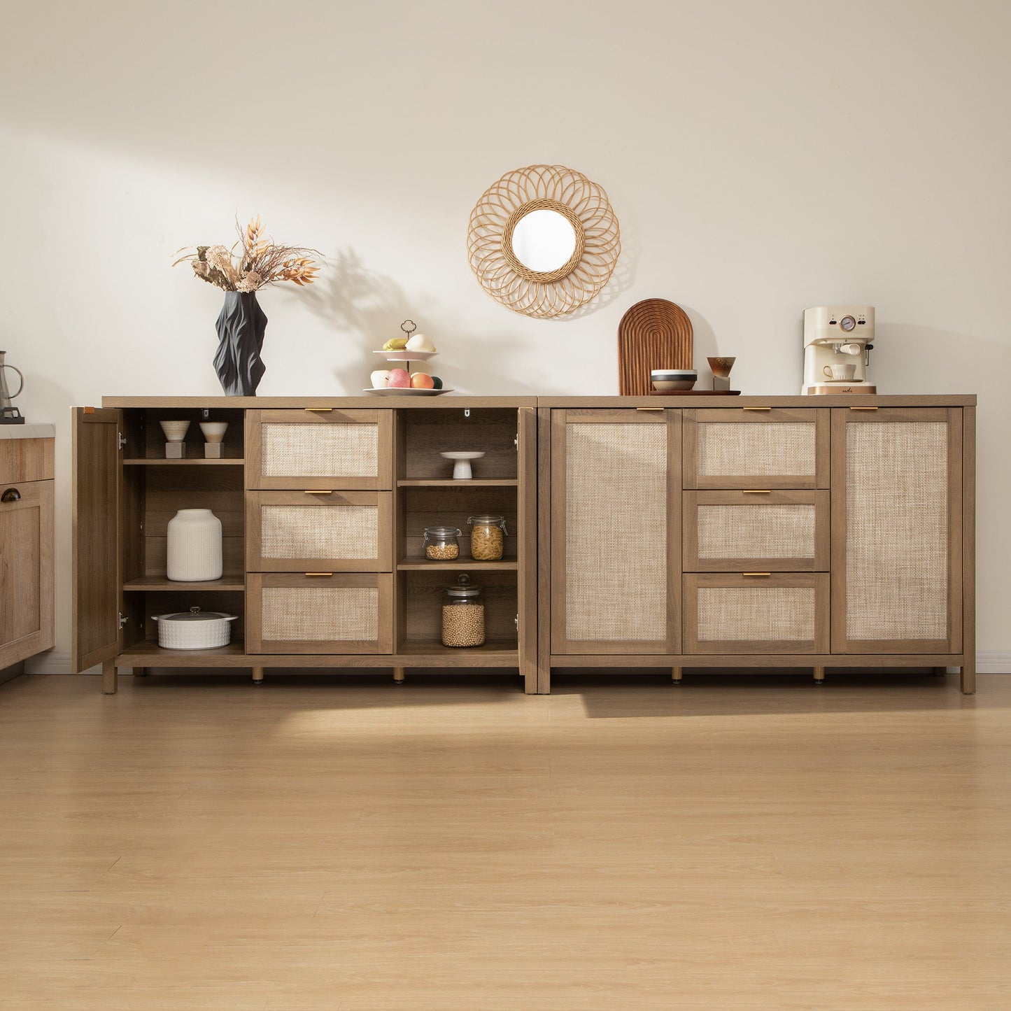 Savanna Buffet Cabinets with Doors