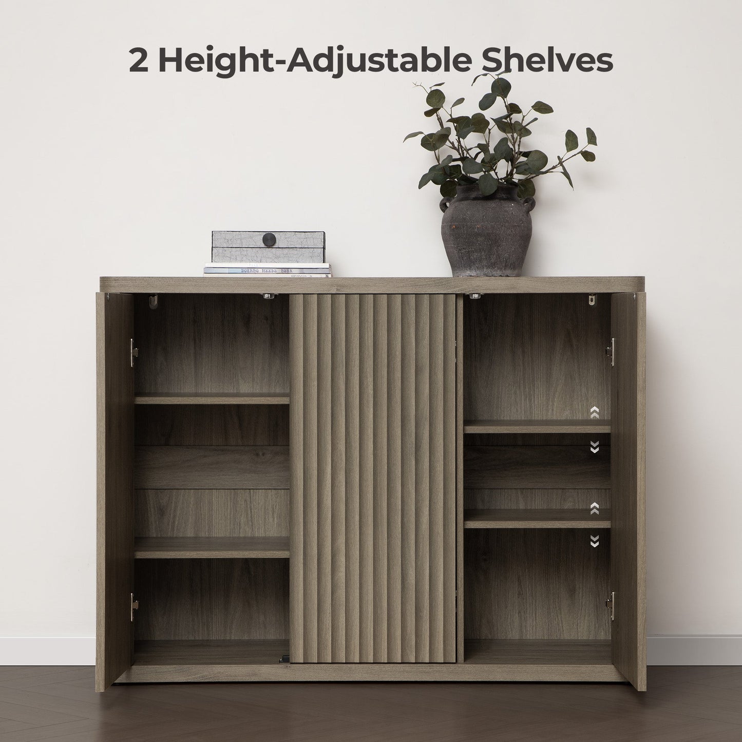 Cas TV Stand with Doors