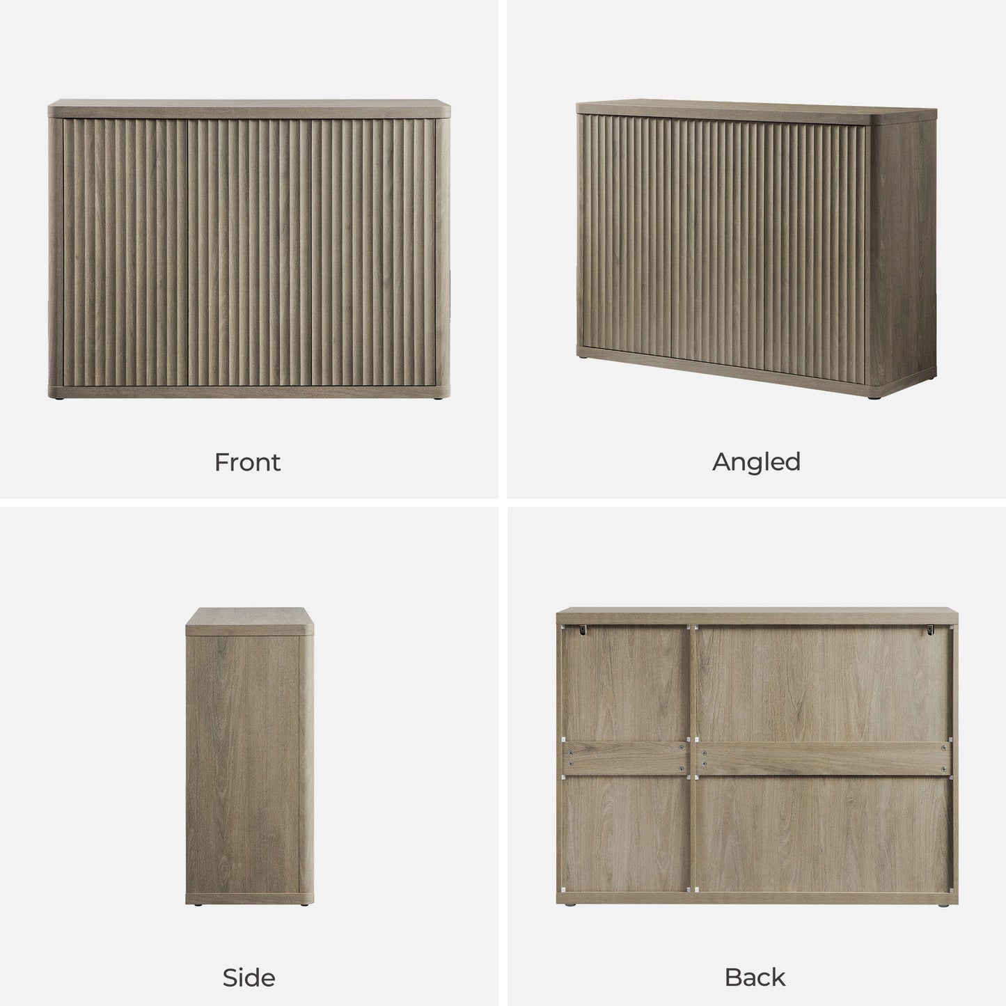 Cas TV Stand with Doors