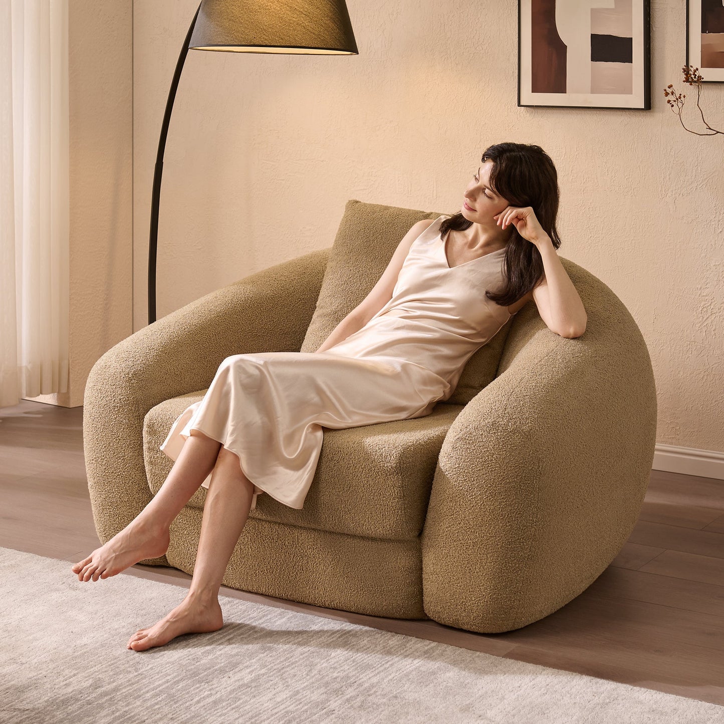 Nimbus White Sofa Couch