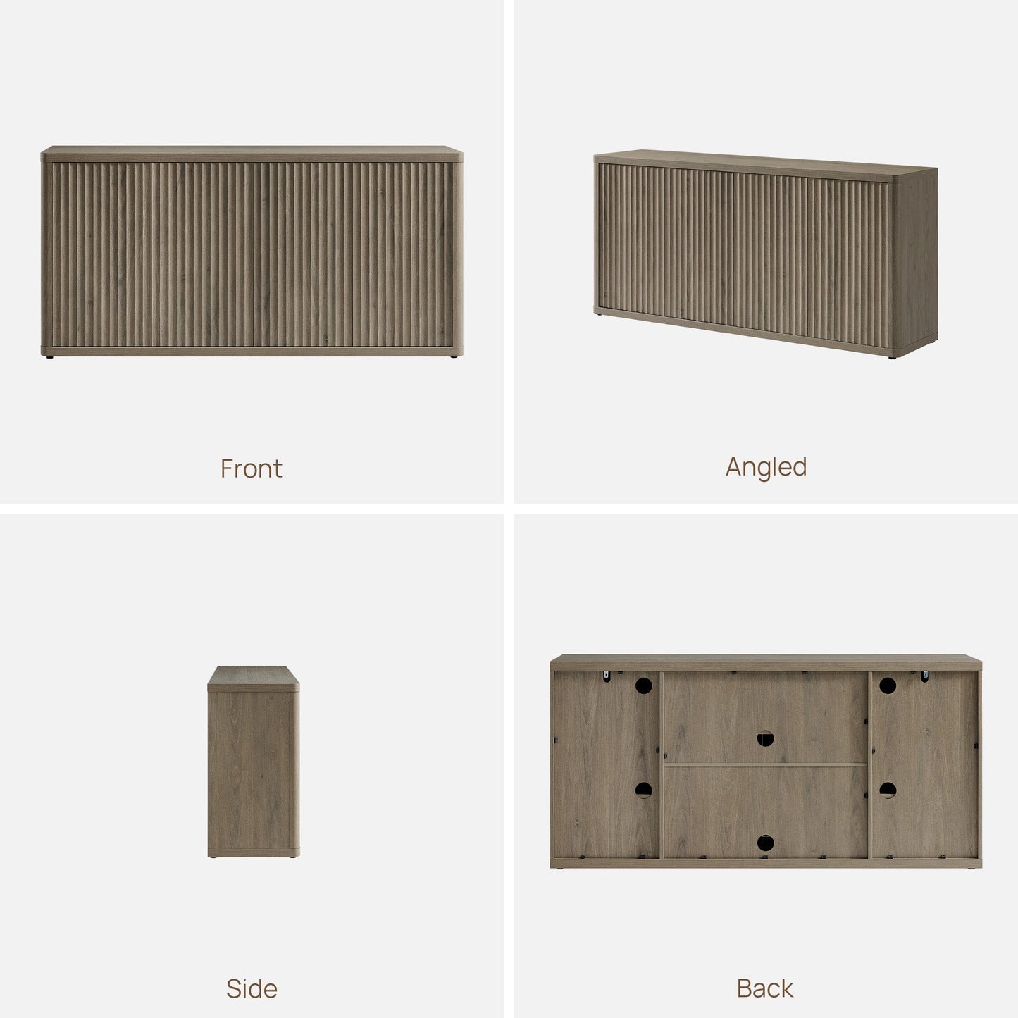 Cas TV Table for 65-Inch TV