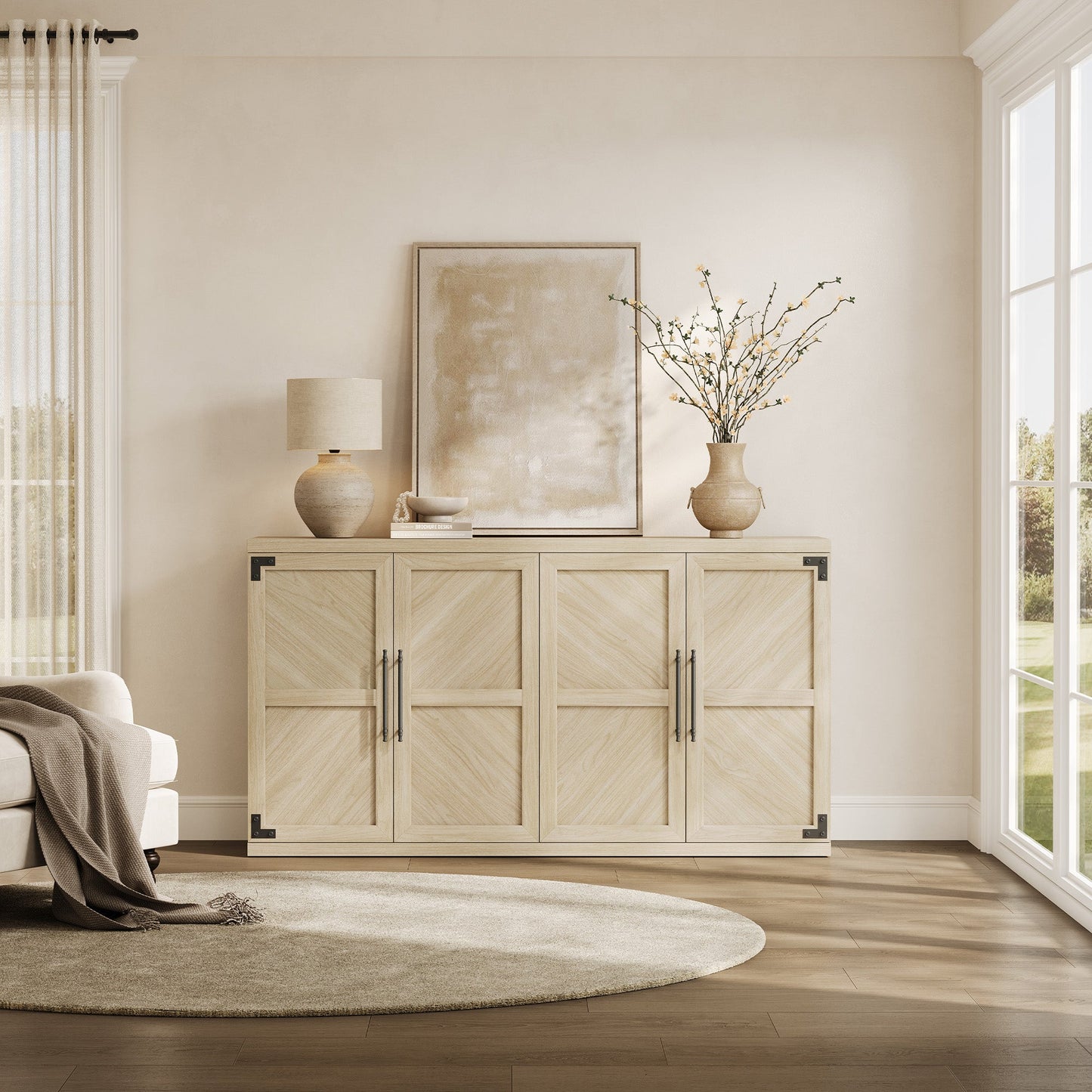 Willow Sideboard with 4 Doors