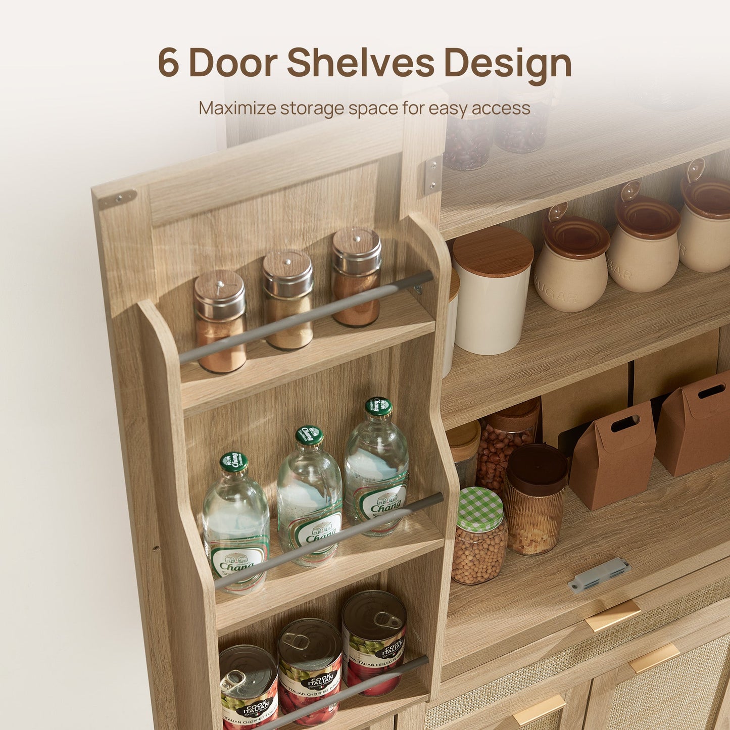 Savanna Pantry Cabinet