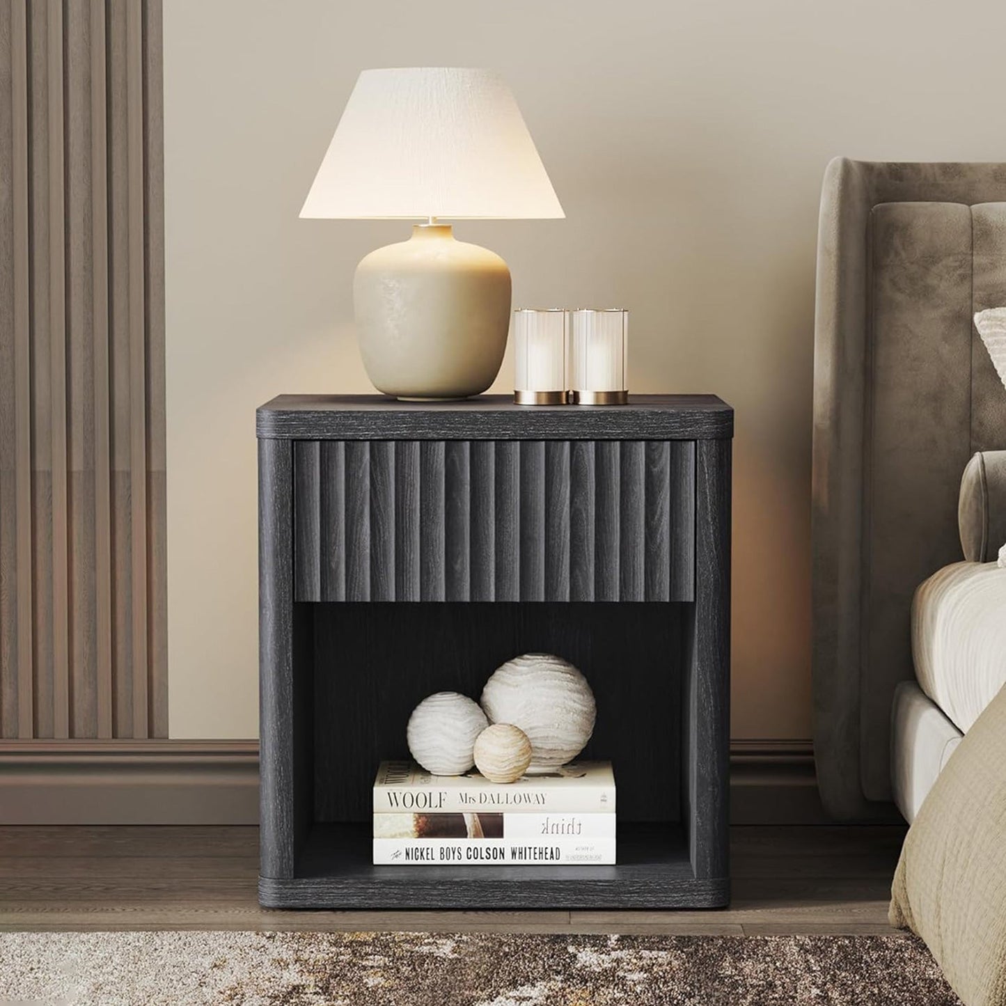 Stria Dresser and Night Tables Set
