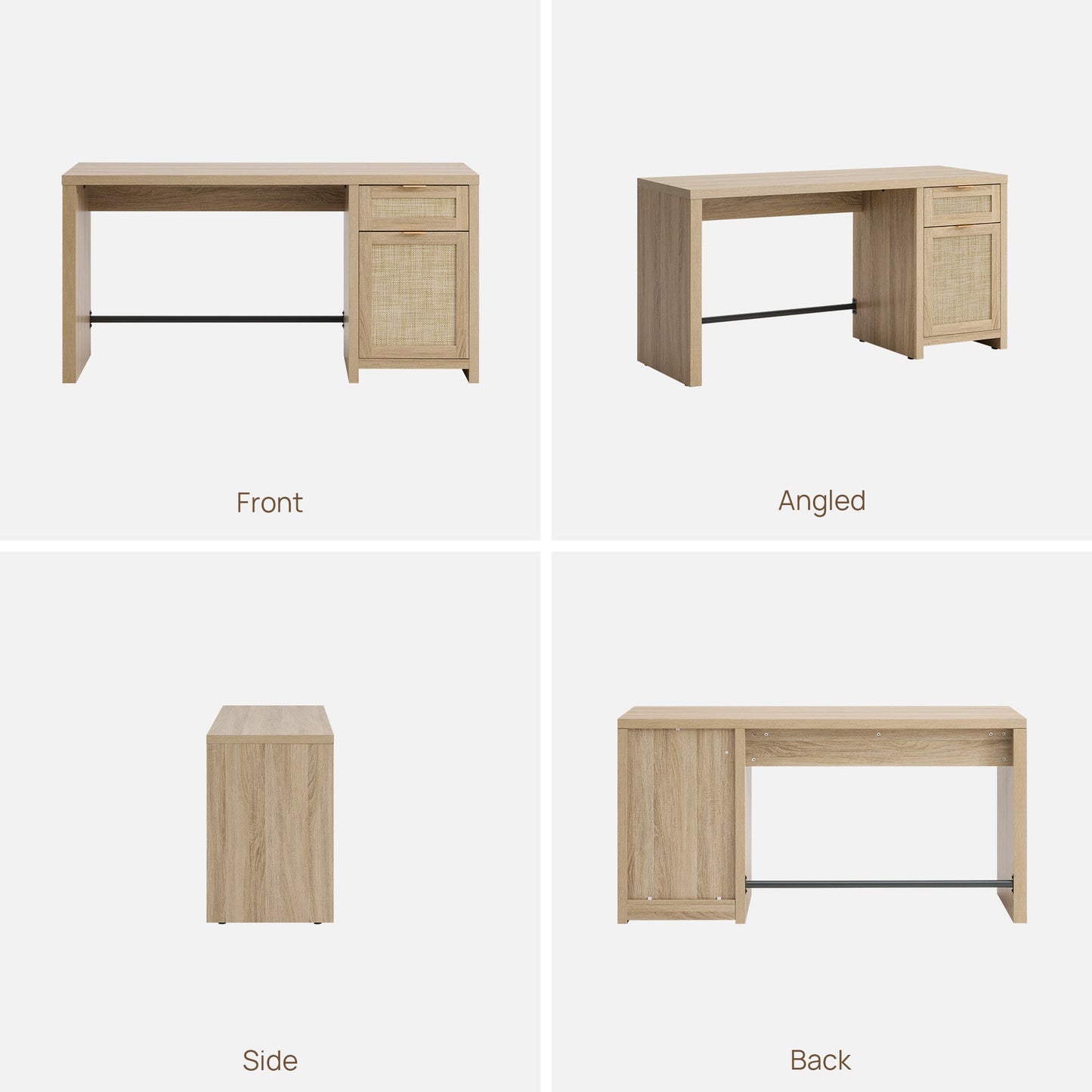 Savanna Office Desk with Storage