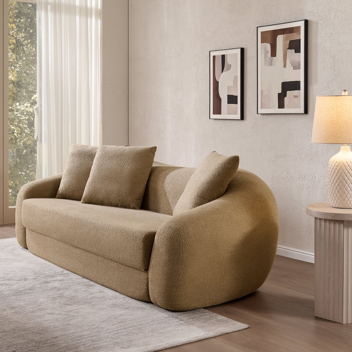Nimbus White Sofa Couch