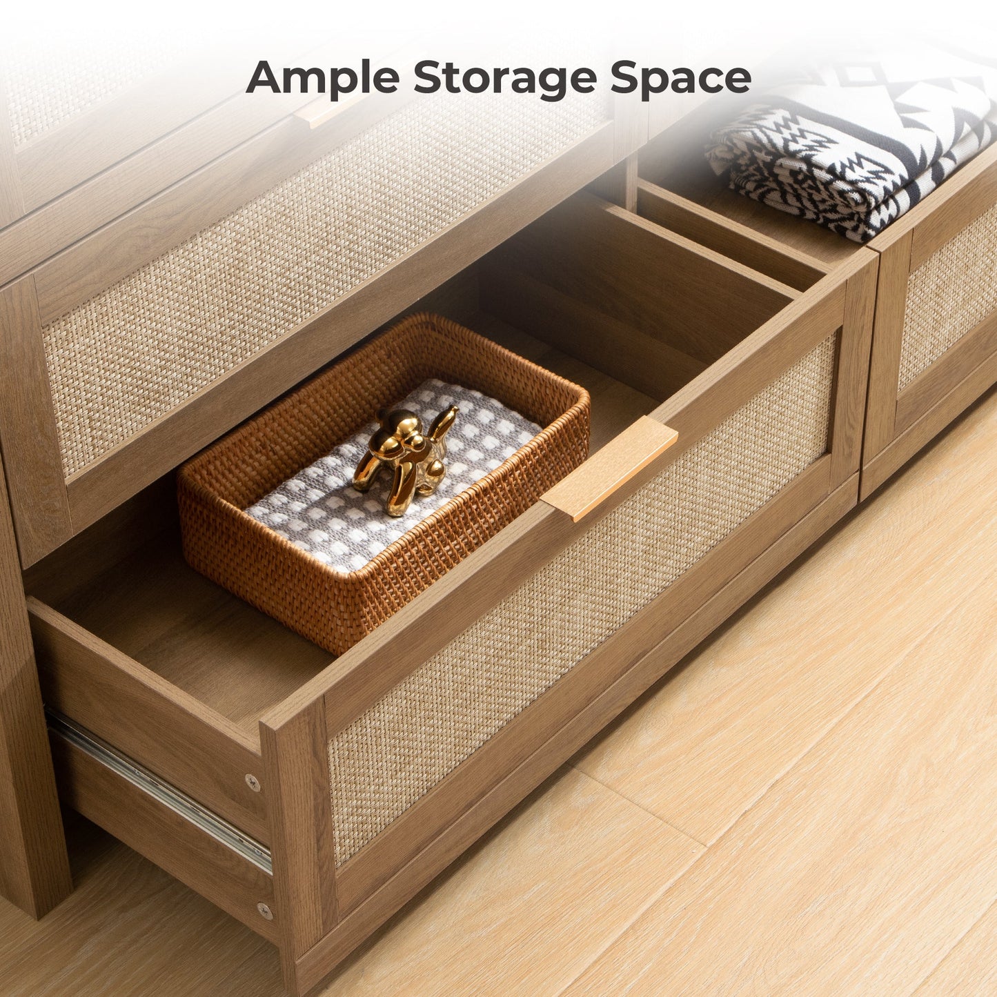 Savanna Wardrobes Closet and Dresser Set