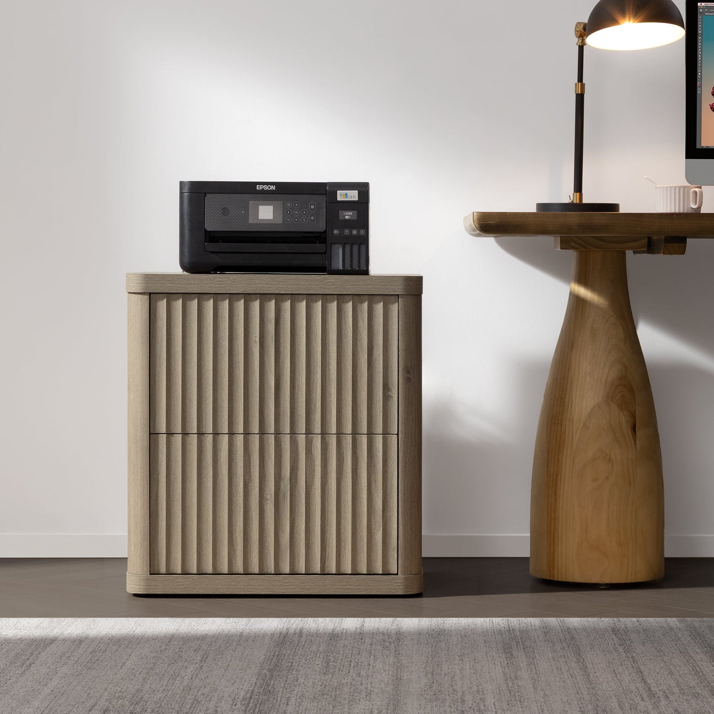 Cas Nightstand with 2 Drawers