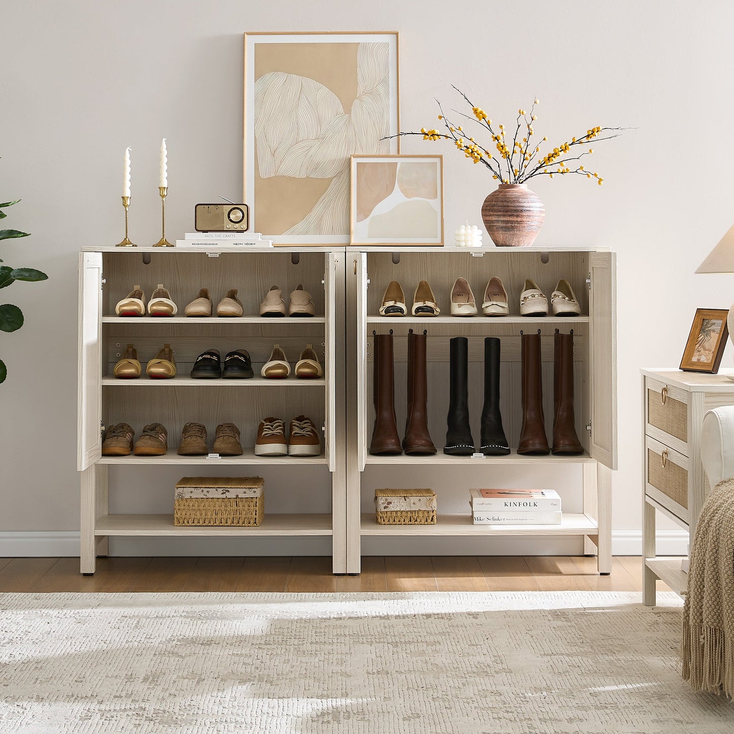 Terra Shoe Cabinet, 2 Doors