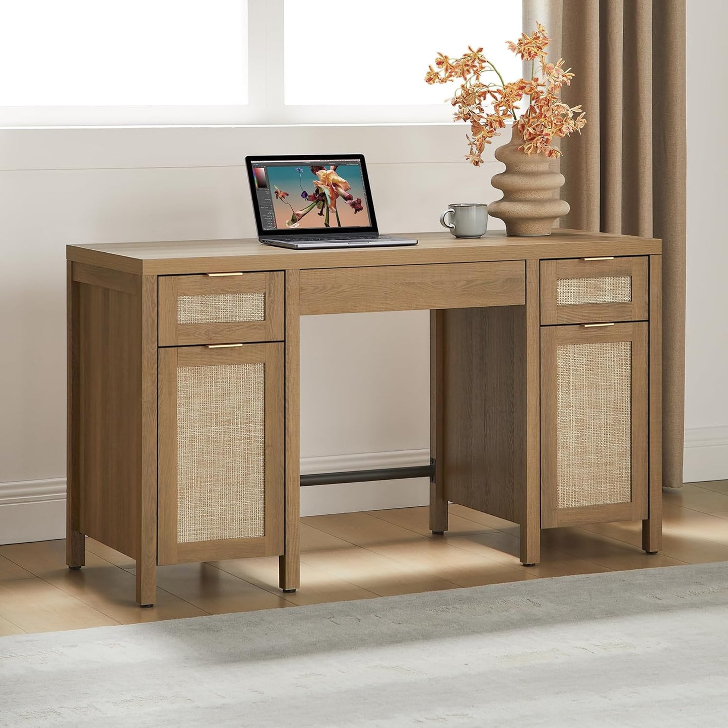 Savanna Makeup Desk with Drawers