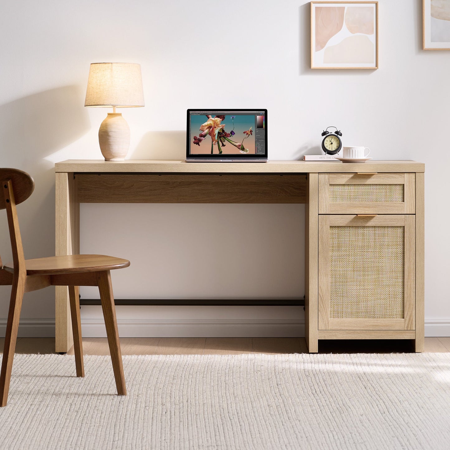 Savanna Vanity Desk with Door