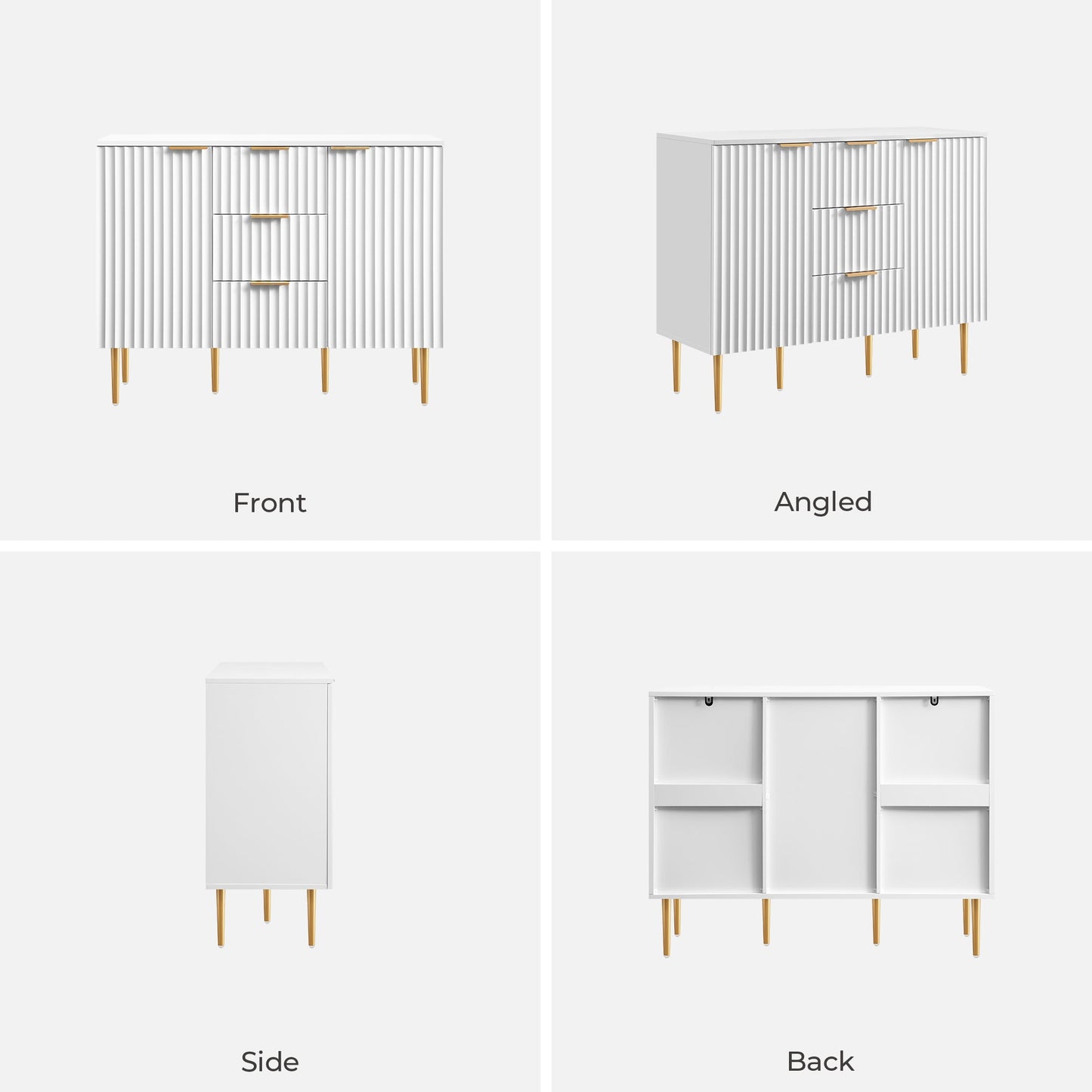 Opus Buffet Cabinet with Drawers