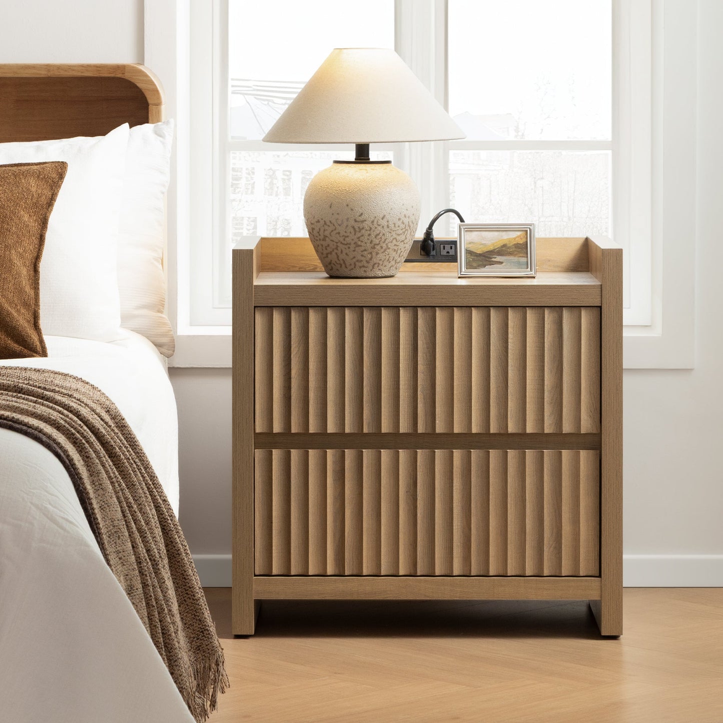 Prelude End Tables, 2 Drawers