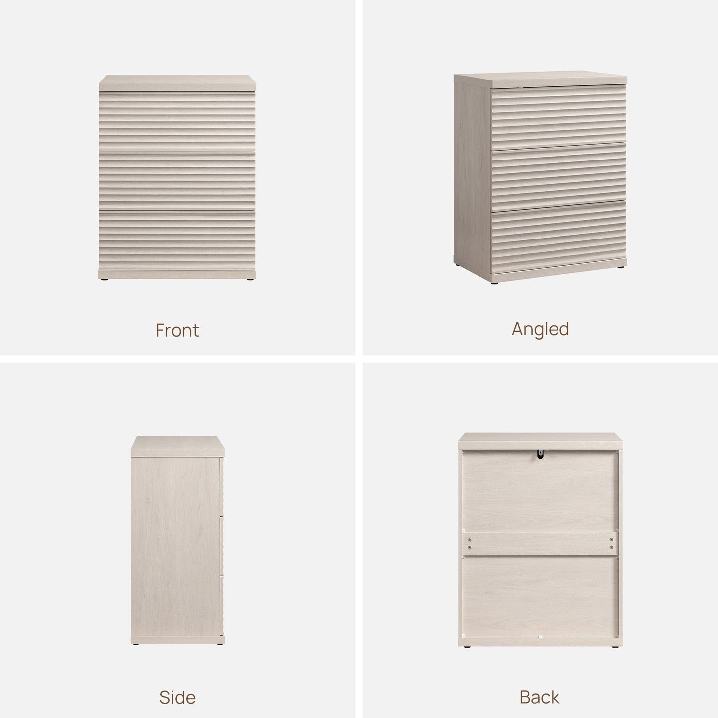 Stria Dresser with Drawers