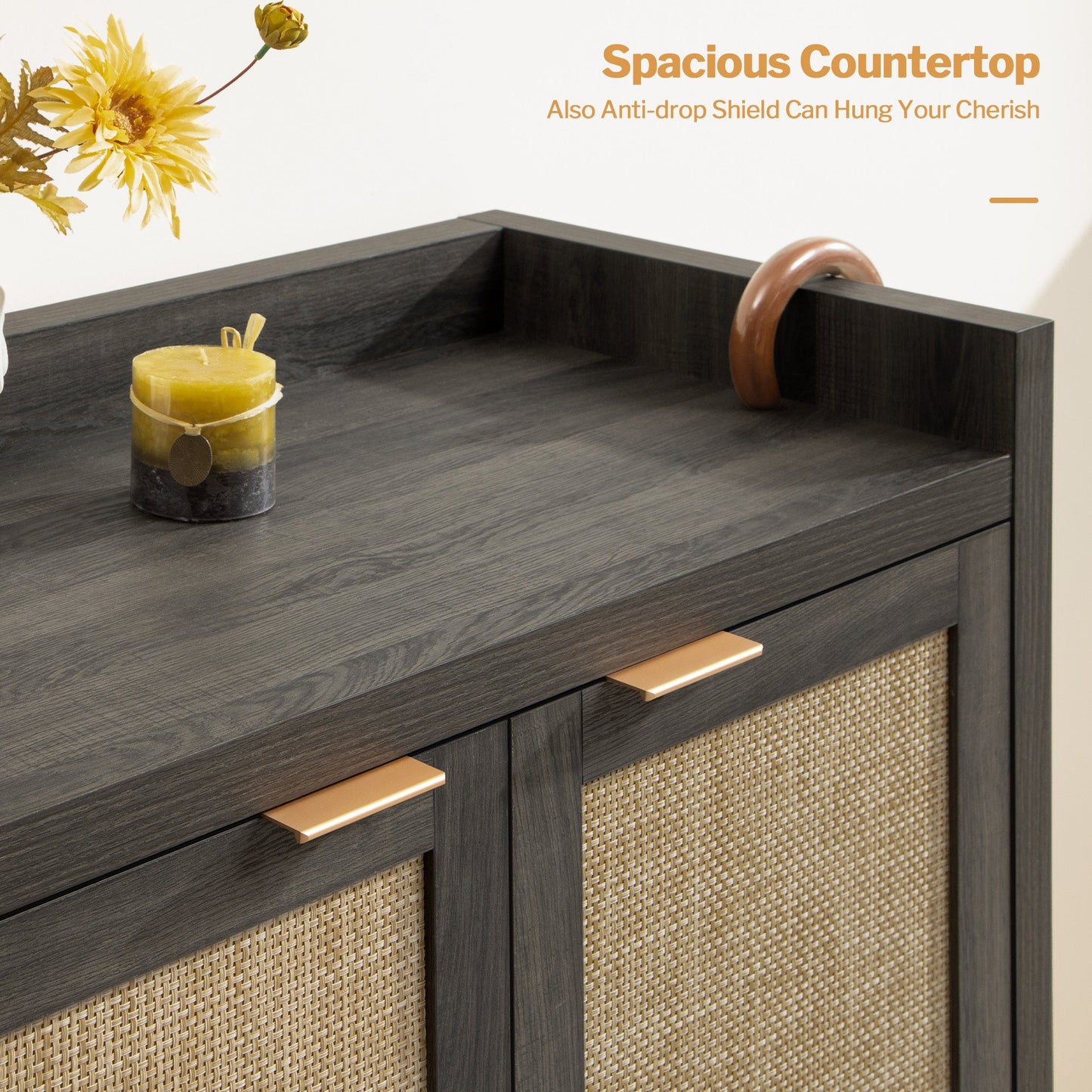Savanna Console Tables with Shelves