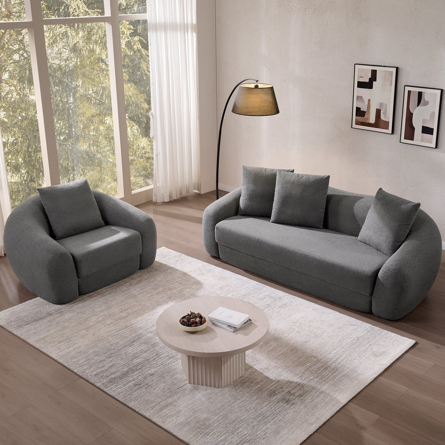 Nimbus White Sofa Couch