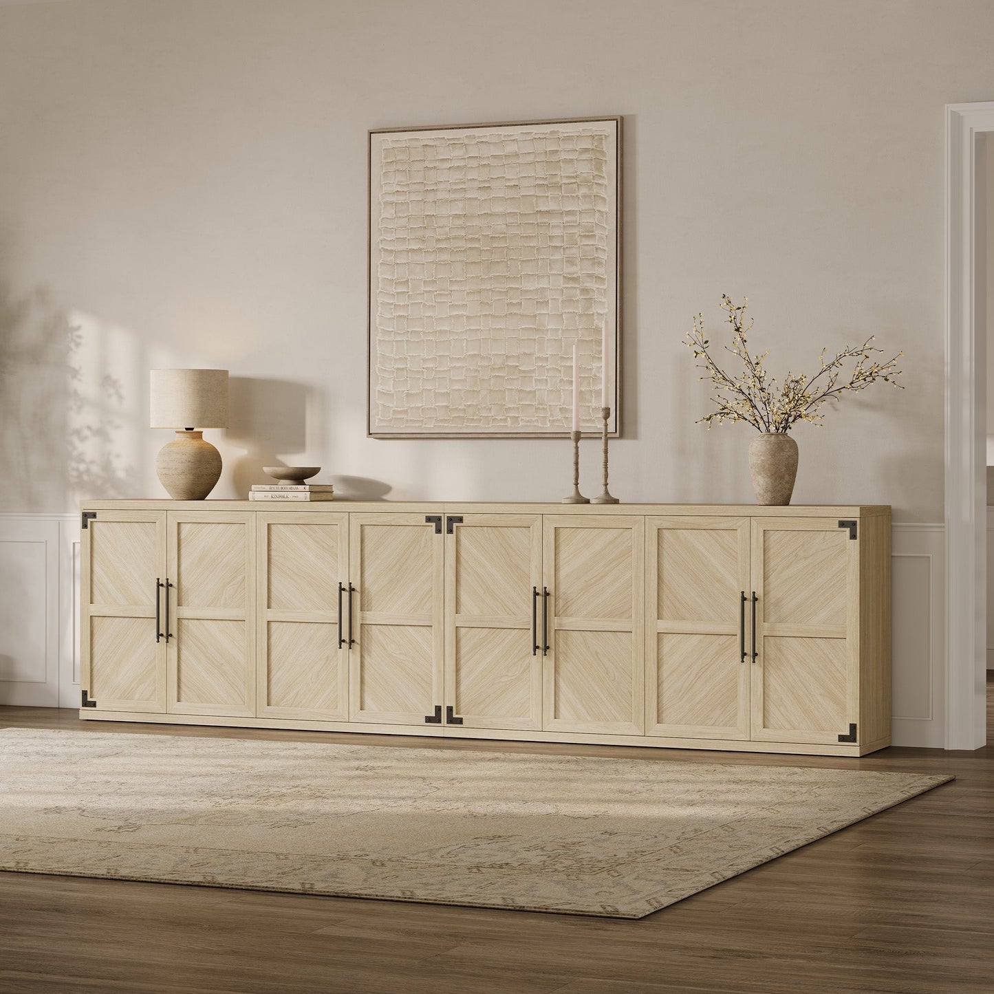 Willow Sideboard with 4 Doors