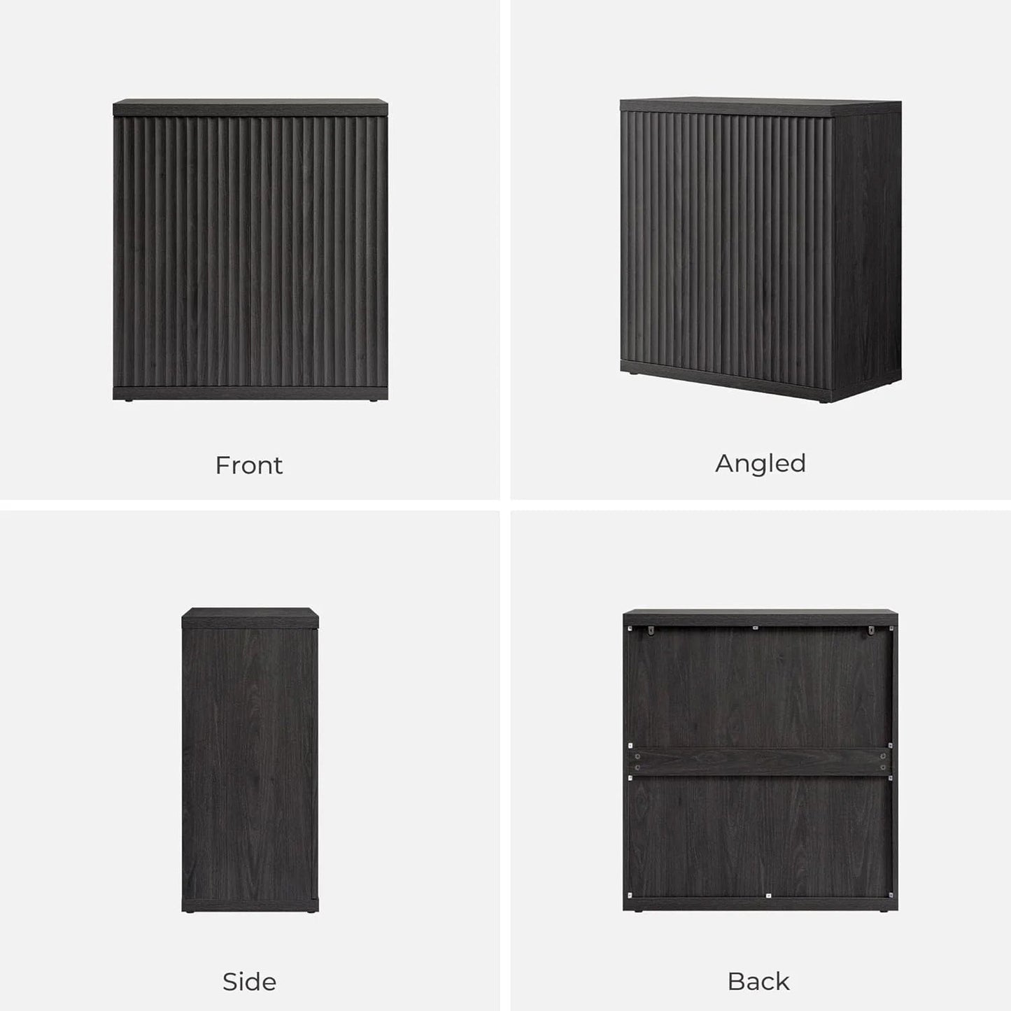 Stria Black Buffet Cabinet