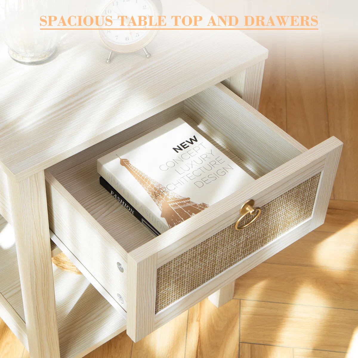 Terra Dresser and Night Tables Set