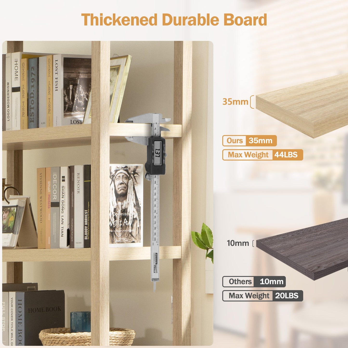 Savanna Rattan Bookshelf