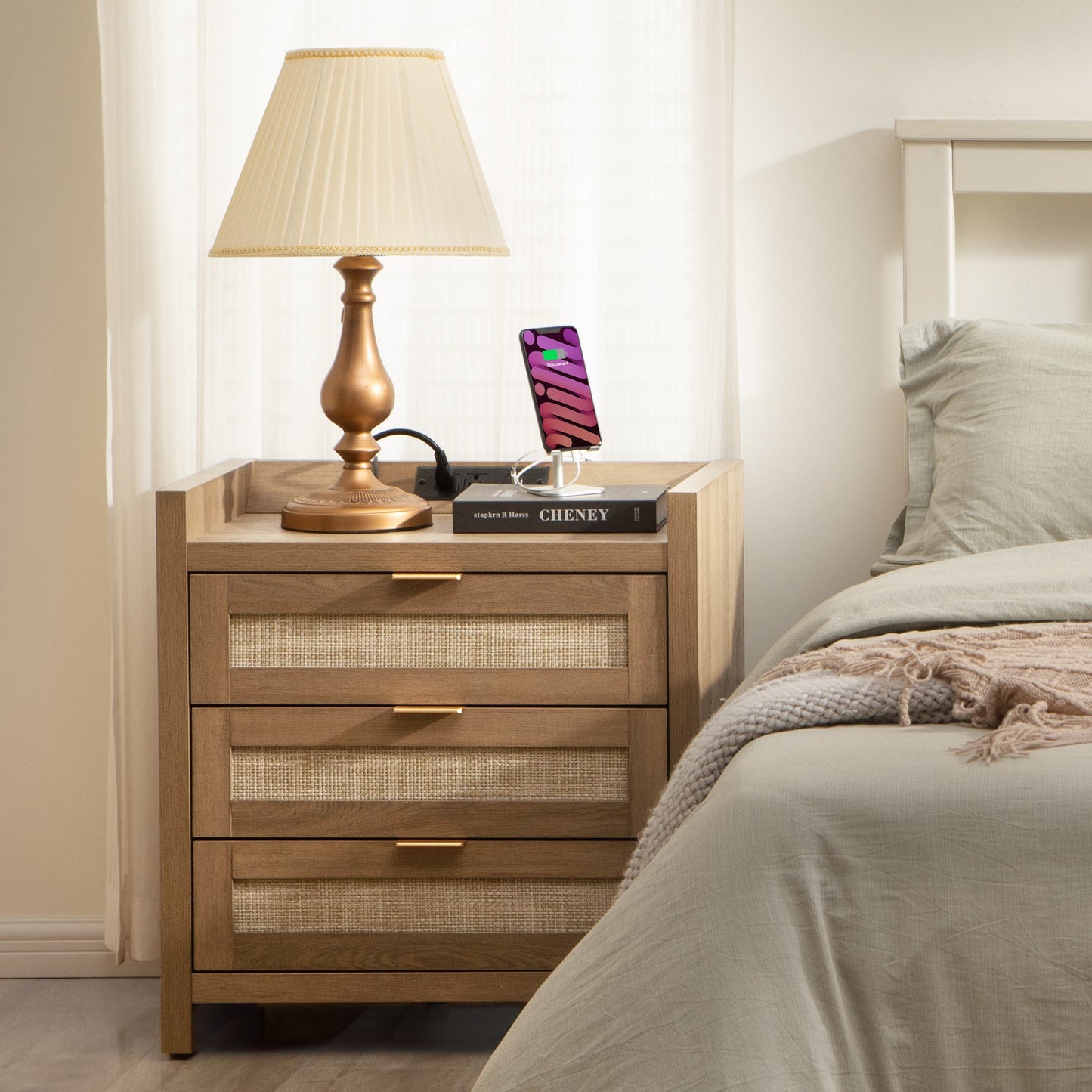 Savanna Dresser, Nightstand and Wardrobe Bedroom Set