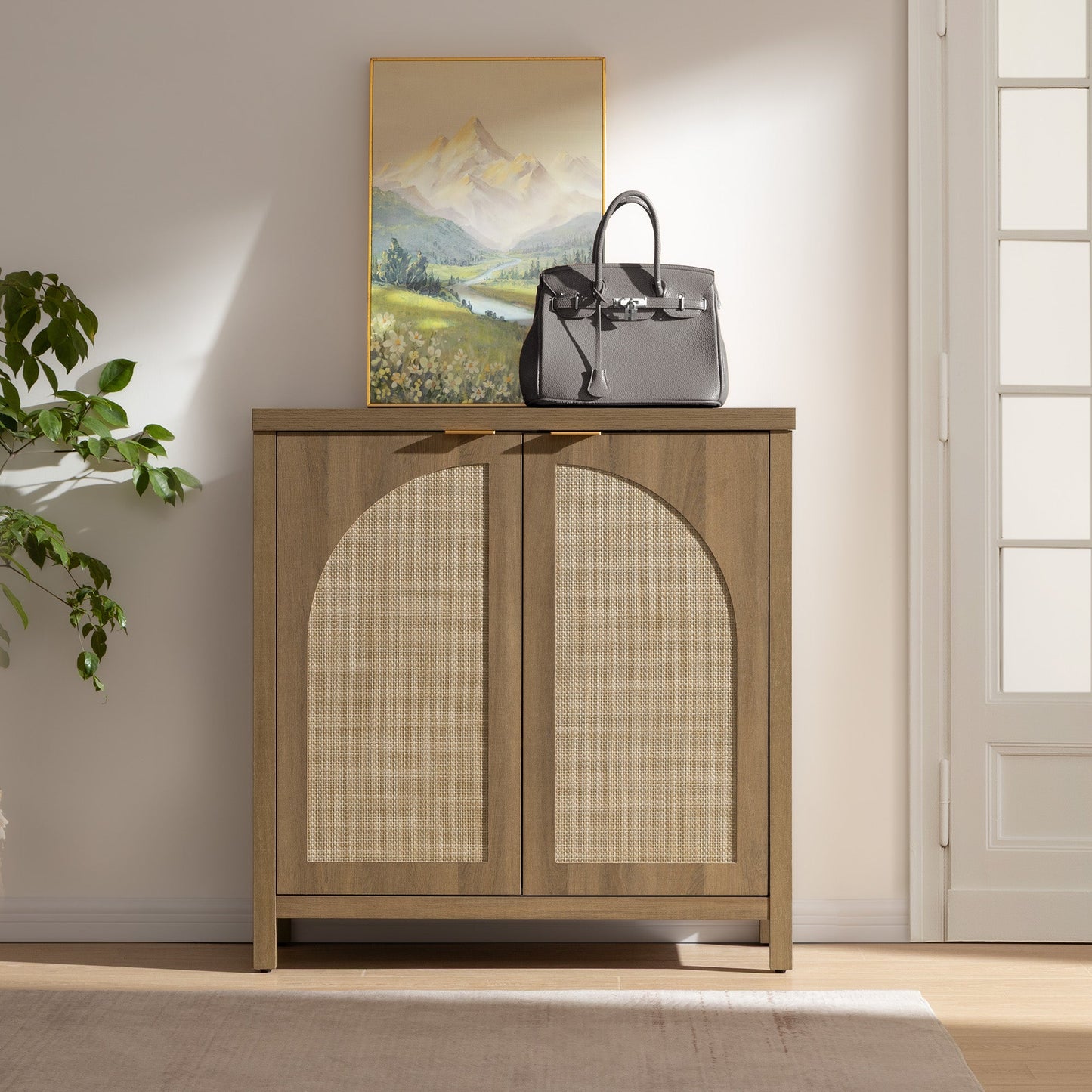 Savanna Cabinet with Arched Doors