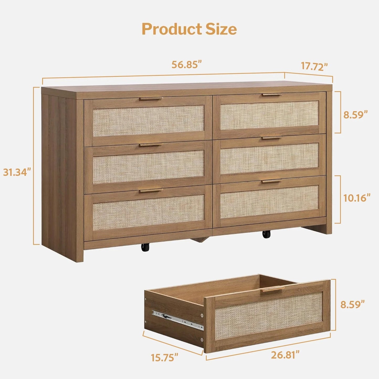 Savanna Dresser Set with Drawers