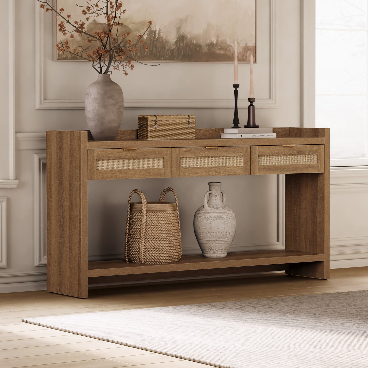 Savanna Entryway Table with Storage