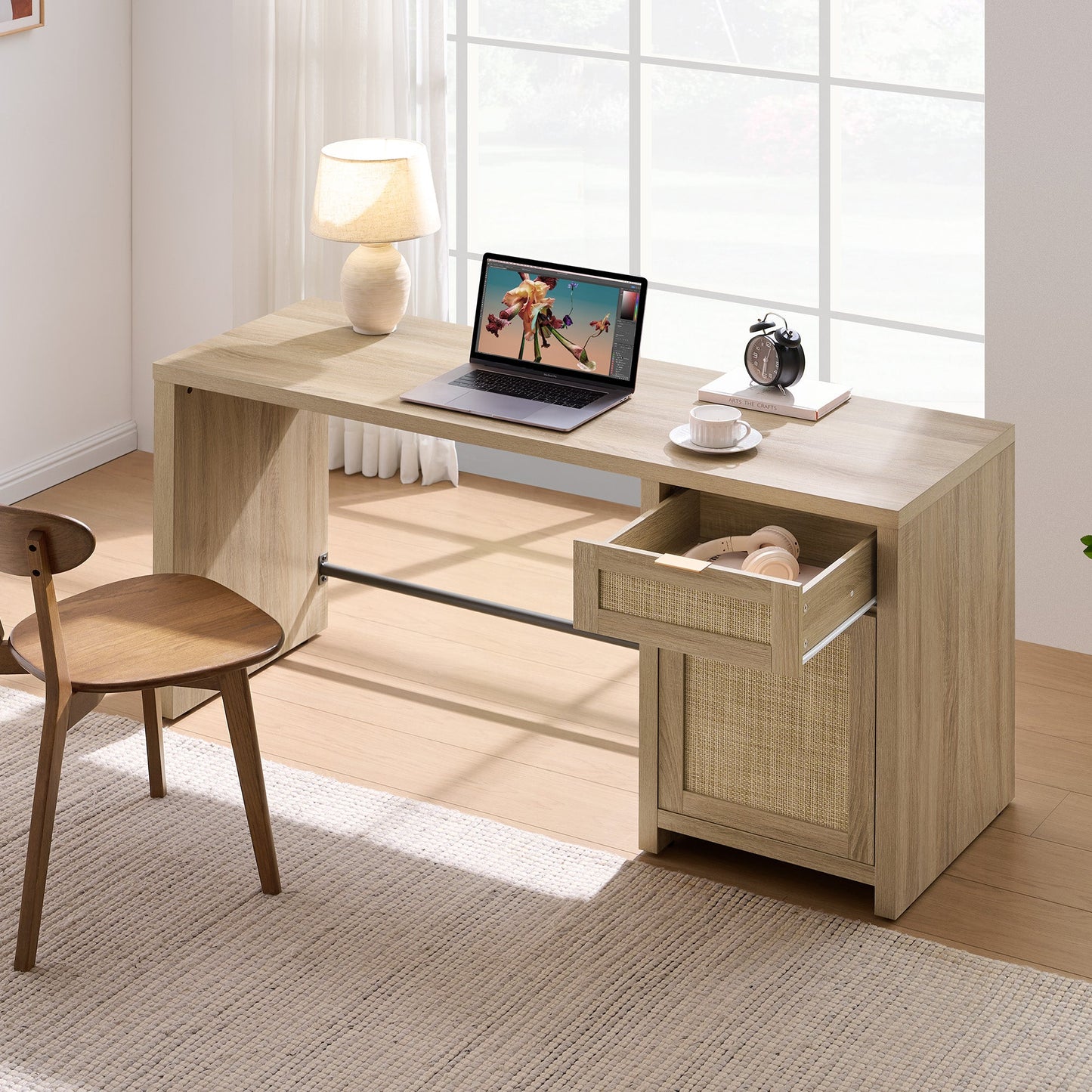Savanna Vanity Desk with Door