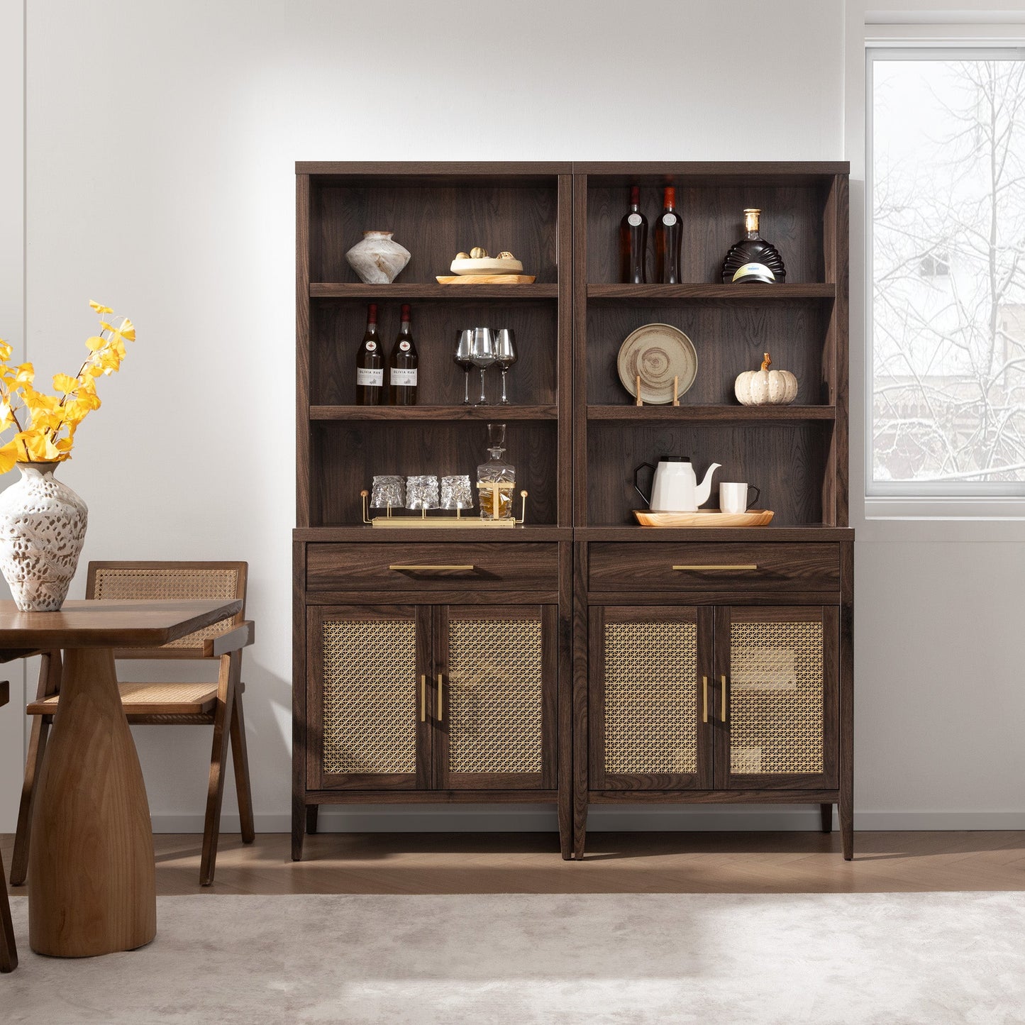 Andy Bookcase with Doors