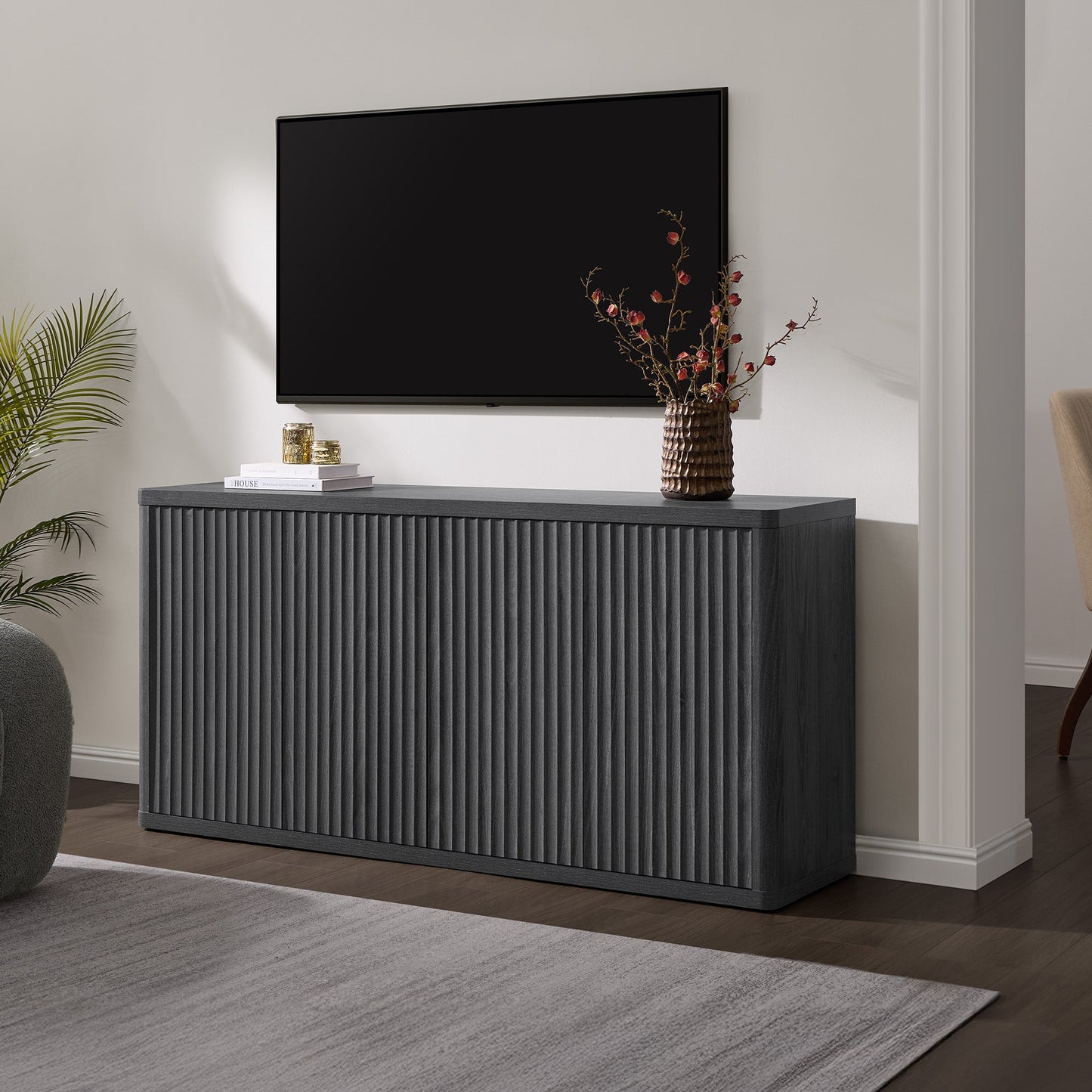 Cas TV Table for 65-Inch TV