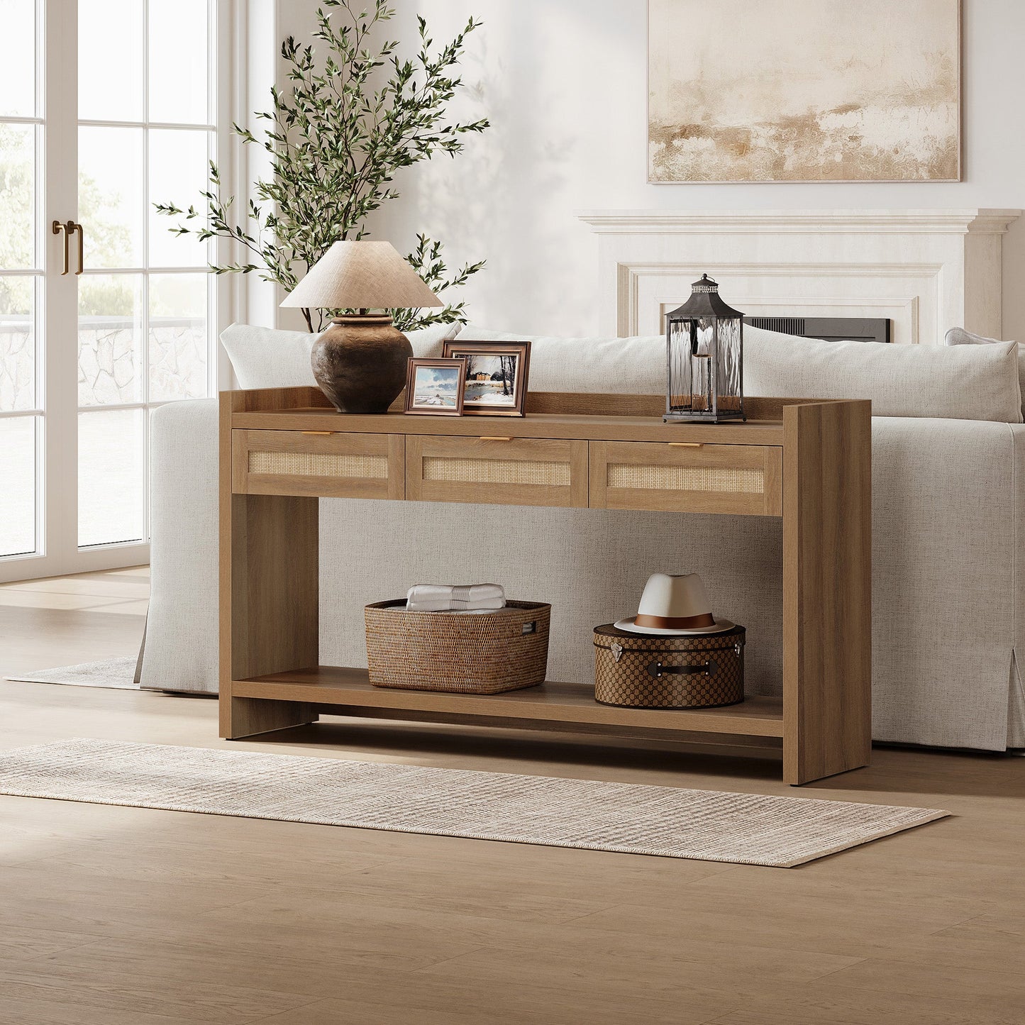 Savanna Entryway Table with Storage