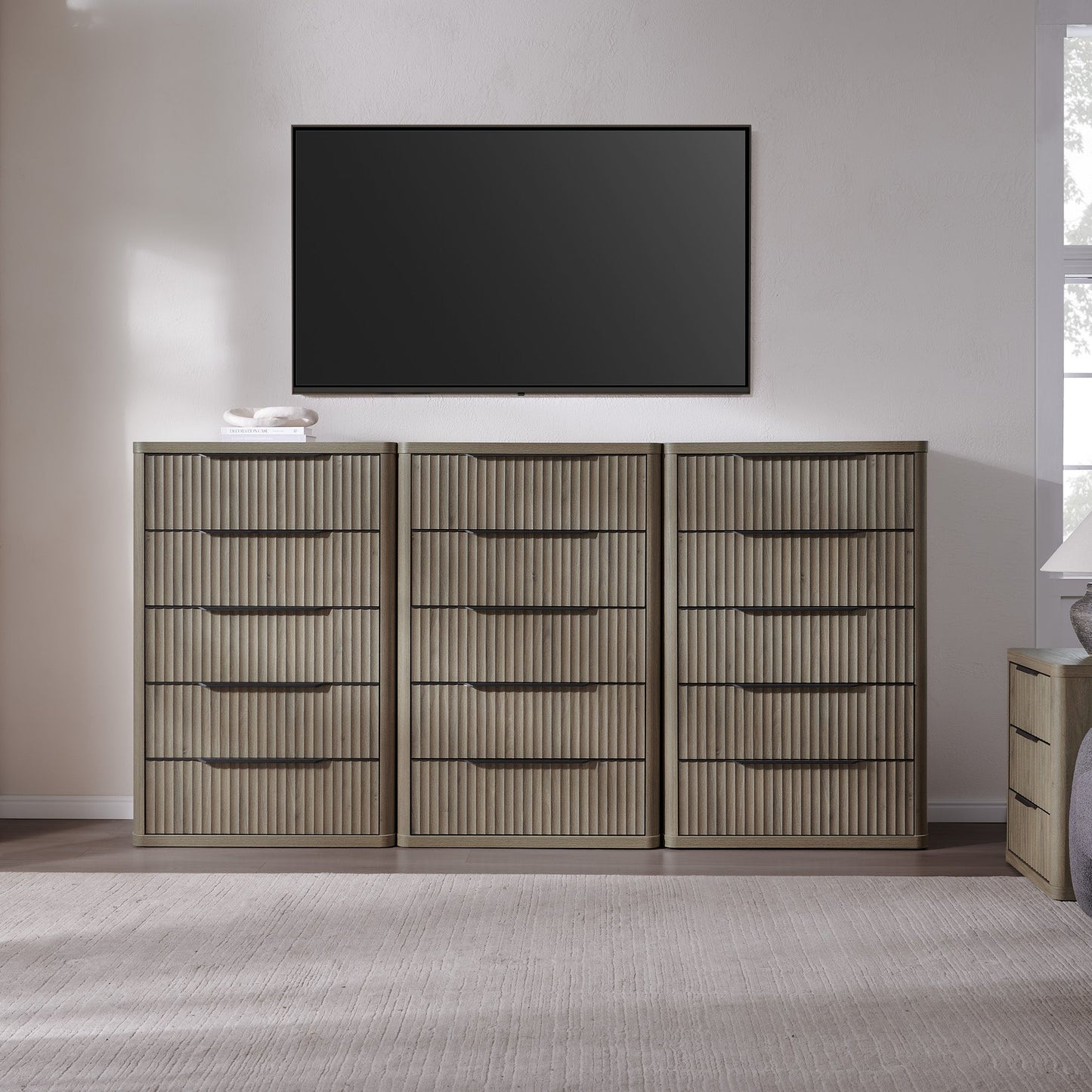 Cas Tall 5 Drawers Dresser