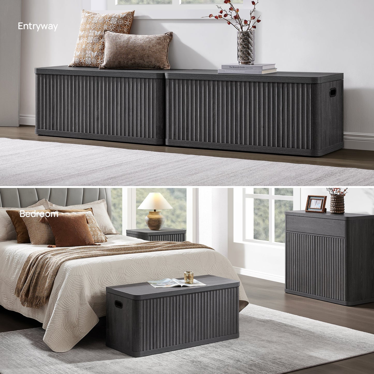 Banc Cas avec rangement