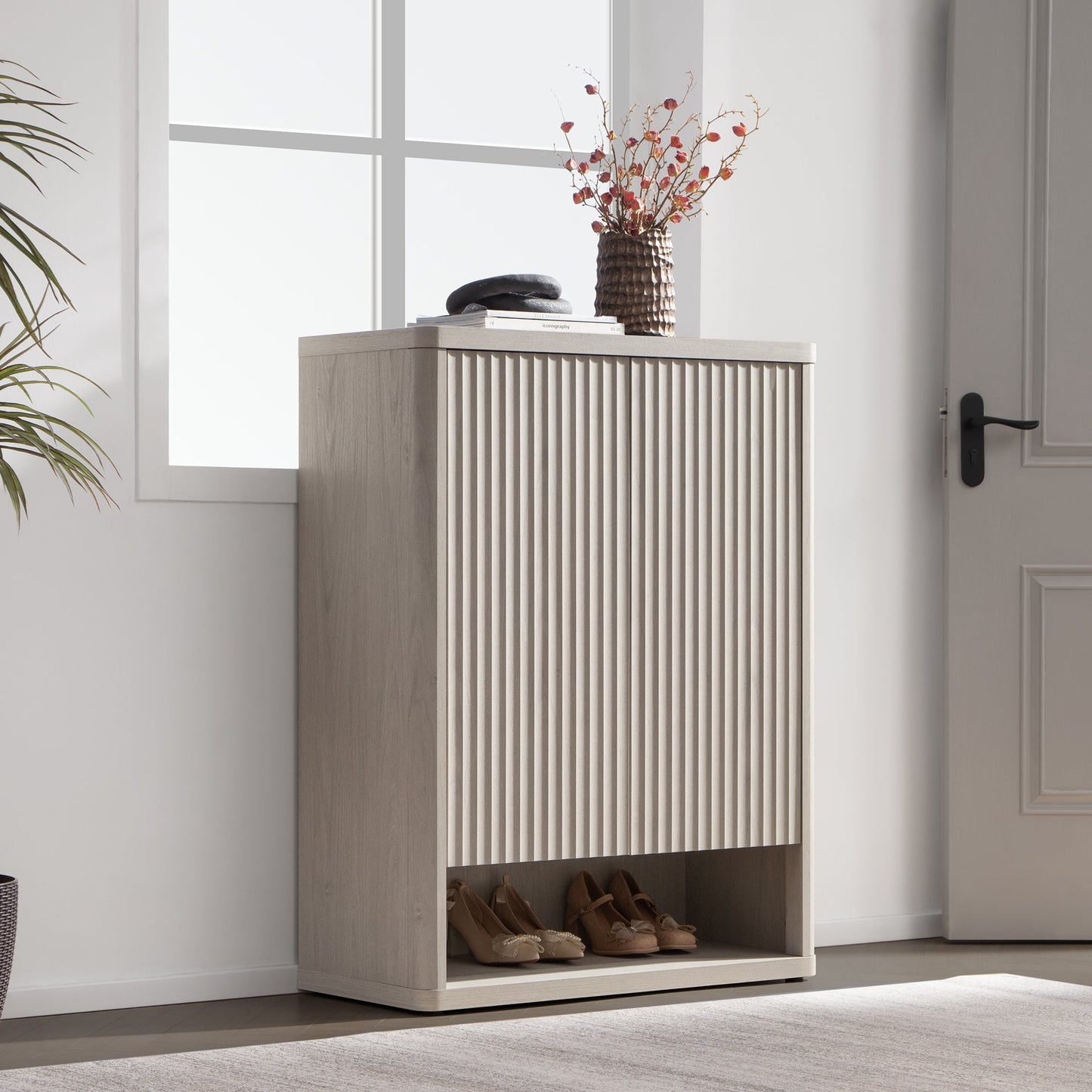 Cas Shoe Cabinet with Storage