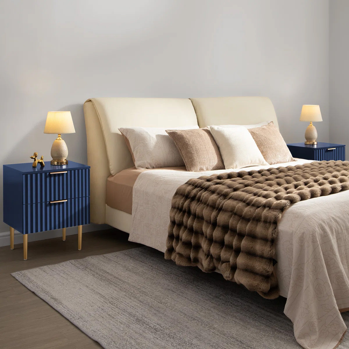 Opus Nightstand with Drawers