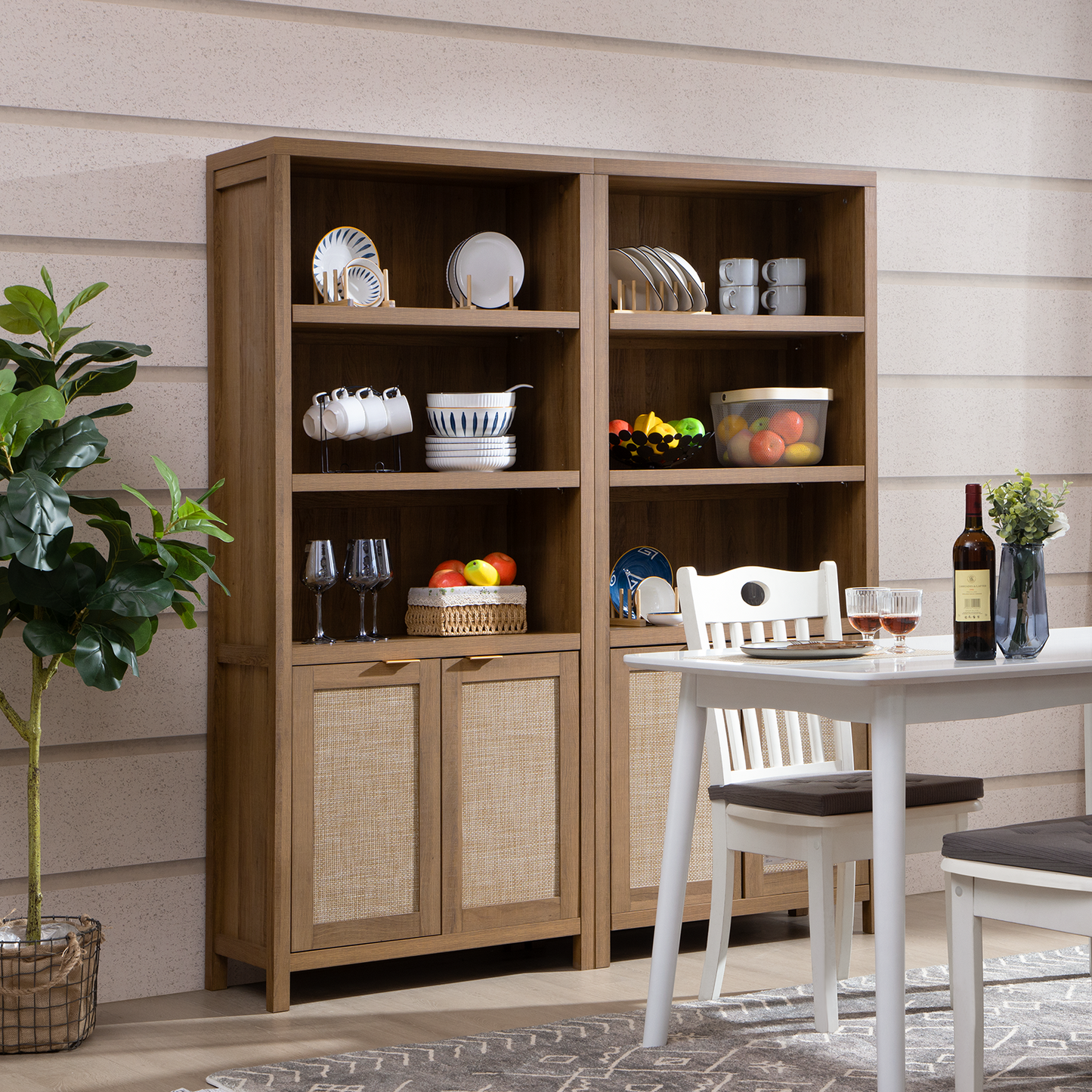 Savanna 70.9'' Tall Black Bookcase