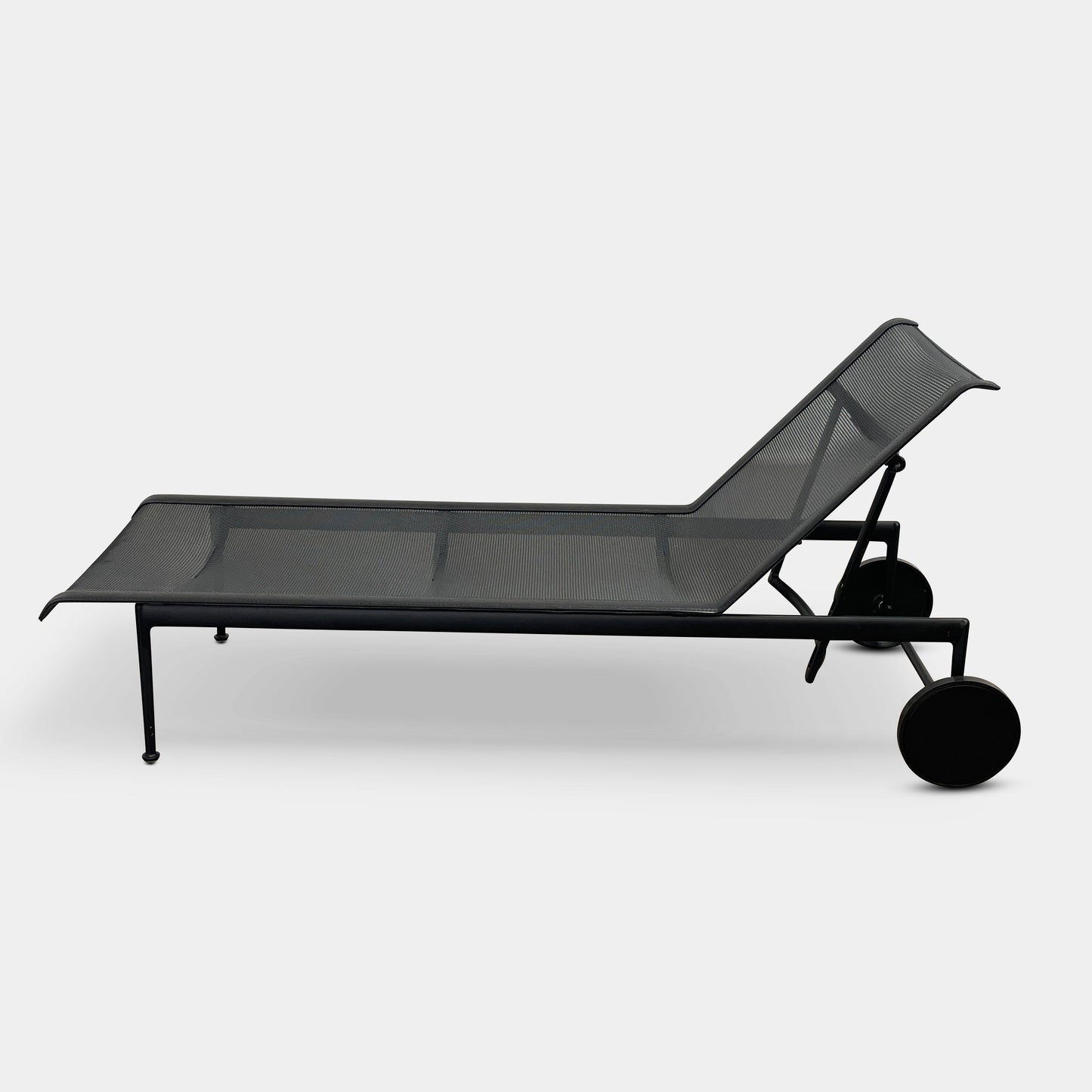 Chaise longue réglable Knoll 1966 Collection en onyx