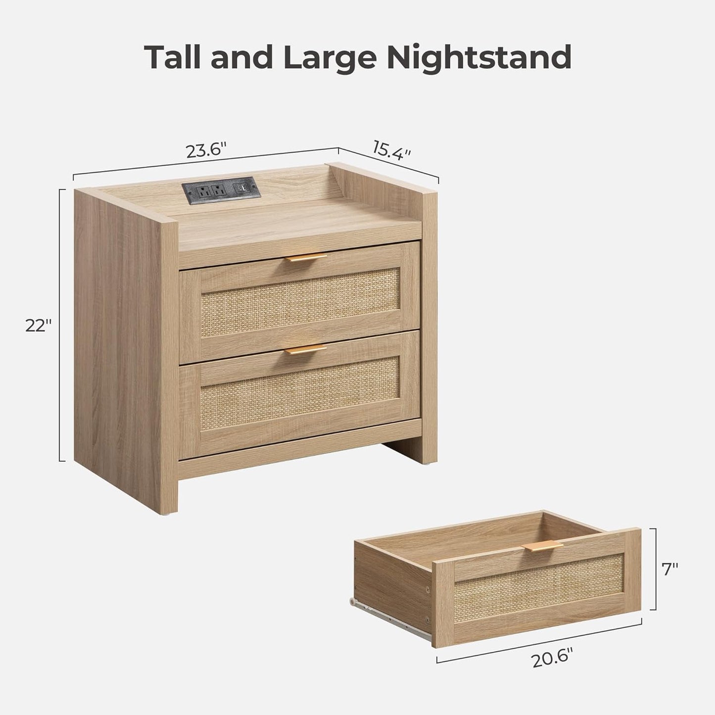 Savanna Makeup Vanity, Wardrobe and 2 Drawers Nightstands Set