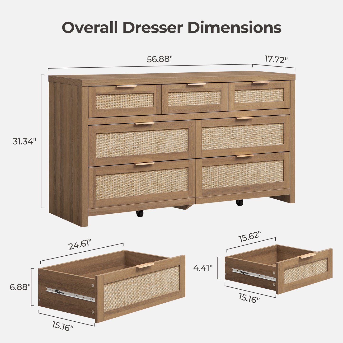 Savanna Wardrobes Closet,Dresser and Nightstand Set