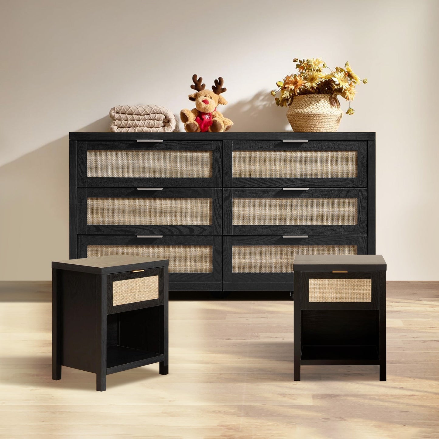 Savanna 6-Drawers Dresser Bedroom Sets