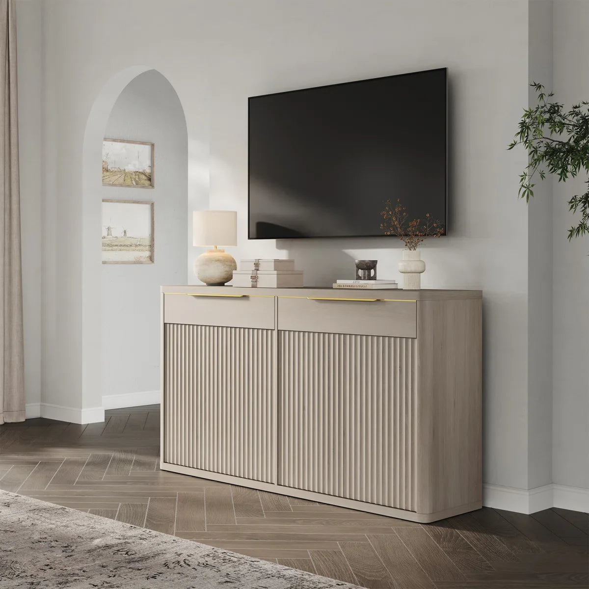Cas Sideboard Buffet with 2 Drawers