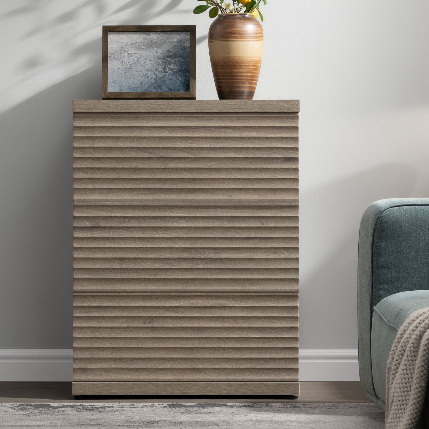 Stria Sideboard with 3 Drawers