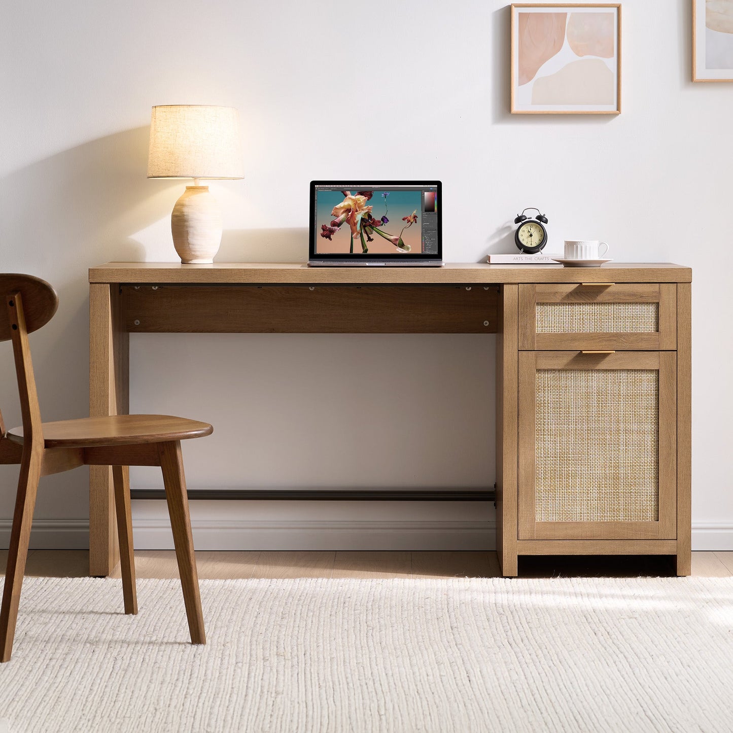 Savanna Vanity Desk with Door