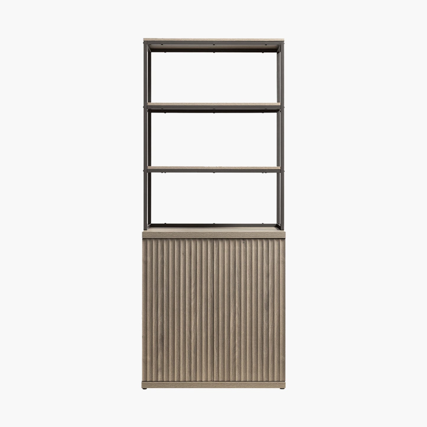 Stria Bookshelf with Storage