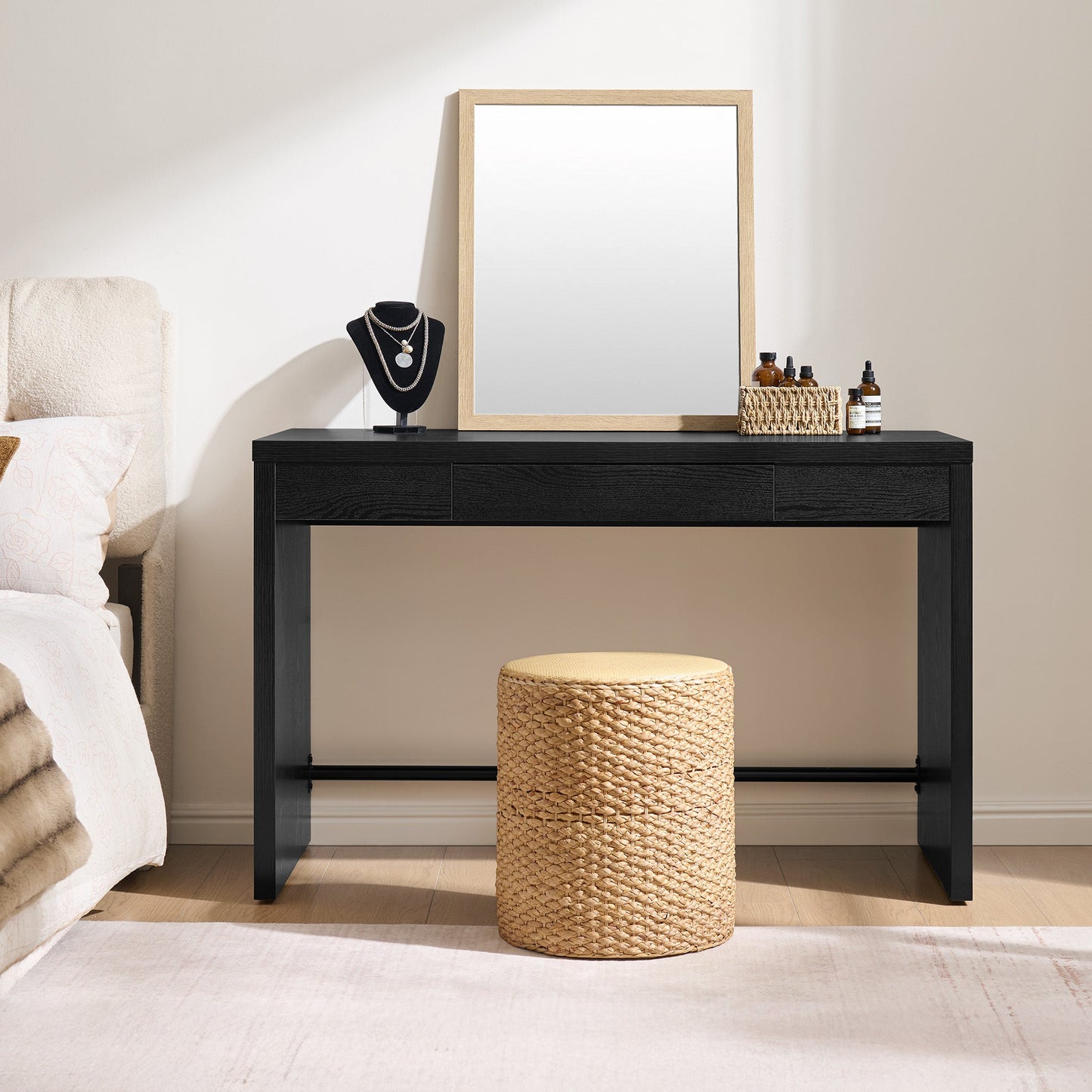 Savanna Makeup Table with Drawer