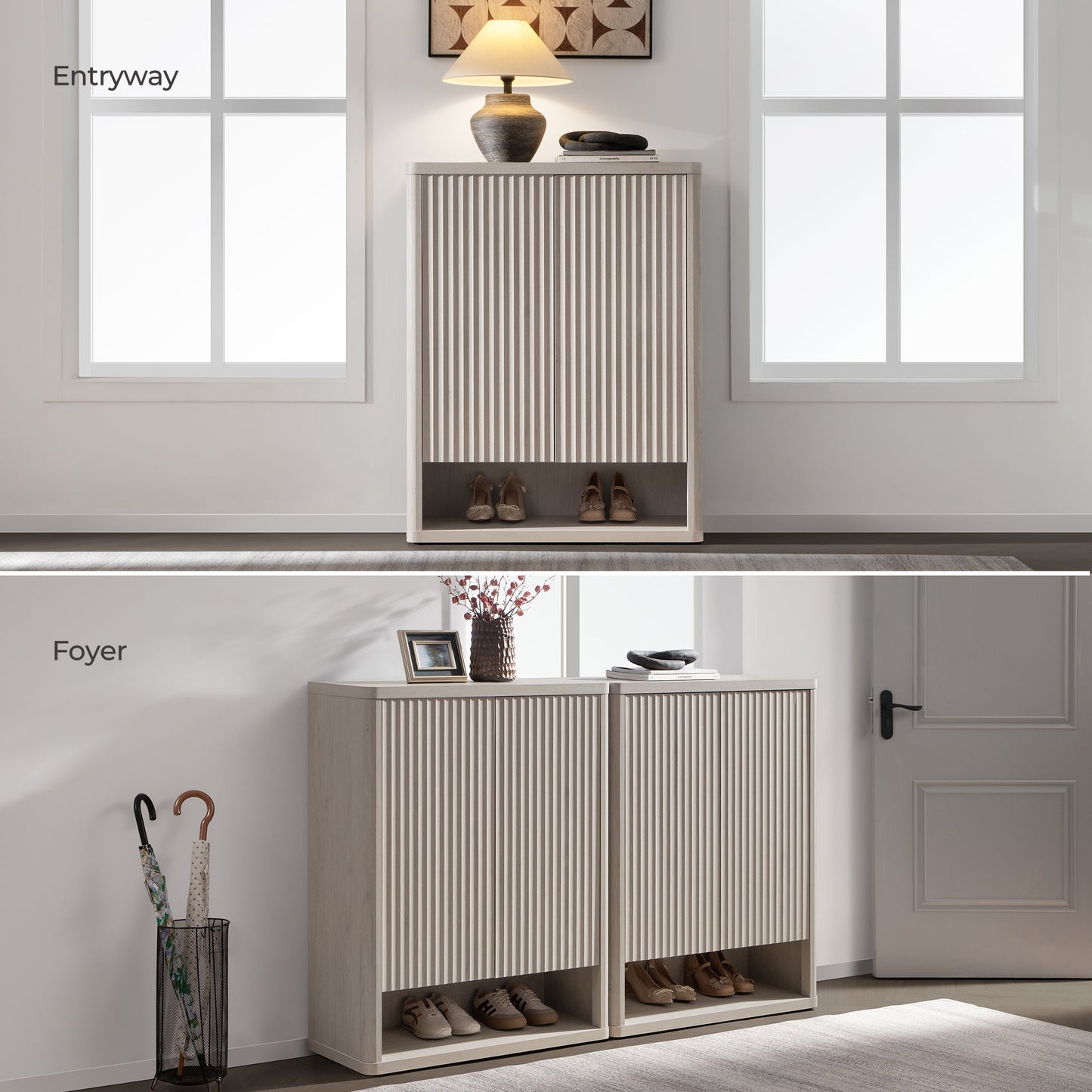 Cas Shoe Cabinet with Storage