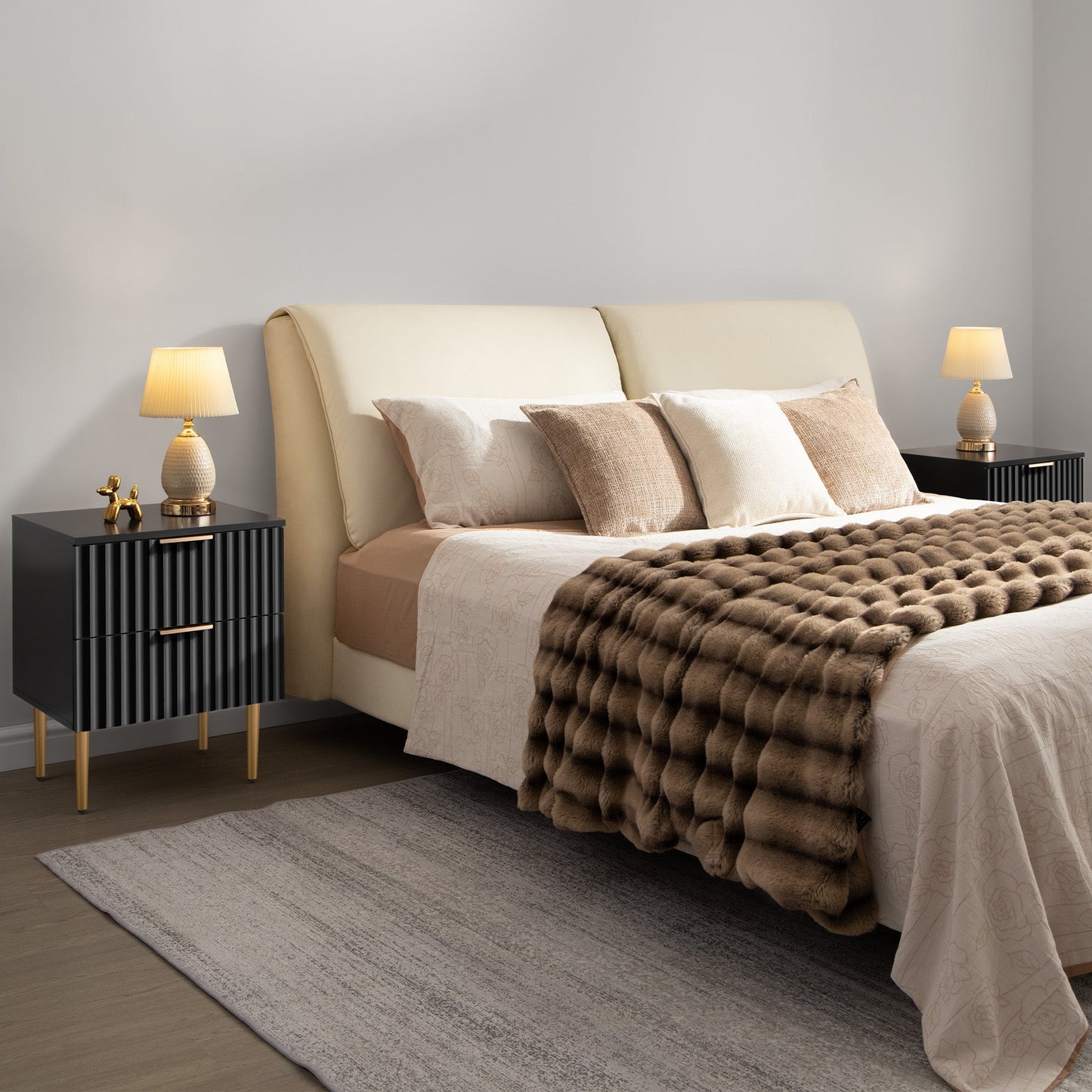 Opus Nightstand with Drawers