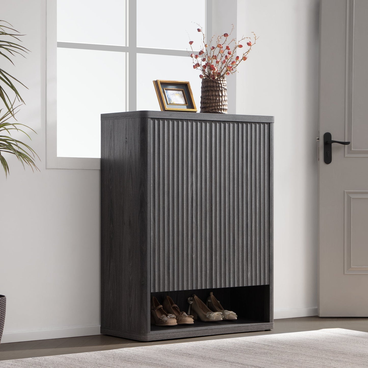 Cas Shoe Cabinet with Storage